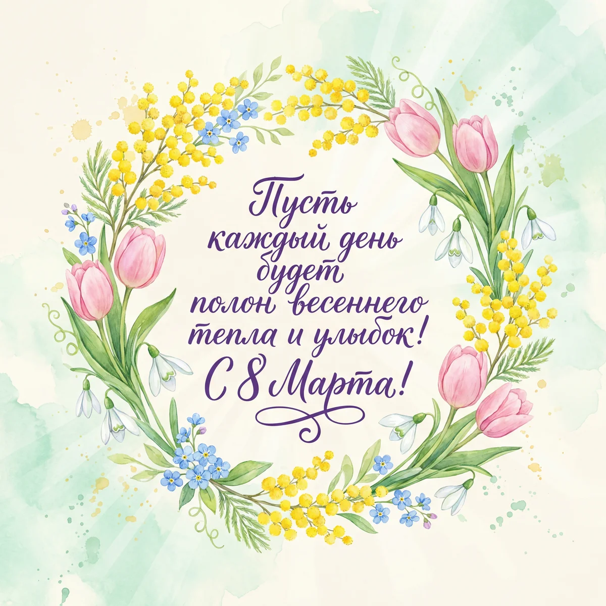 поздравление с 8 марта