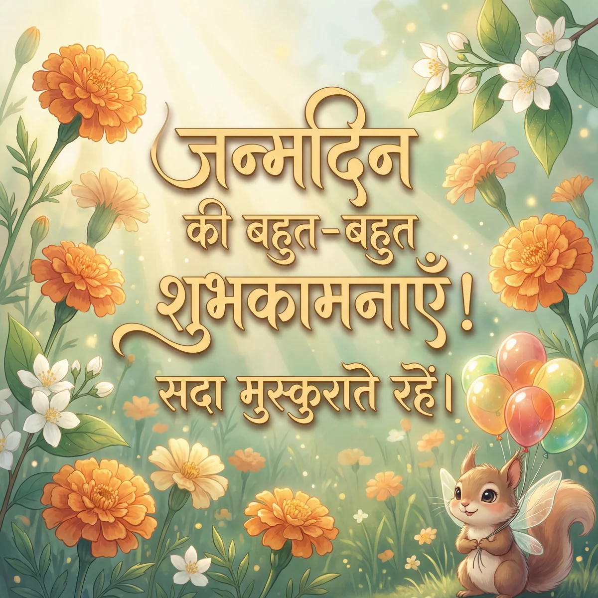 जन्मदिन की शुभकामनाएं
