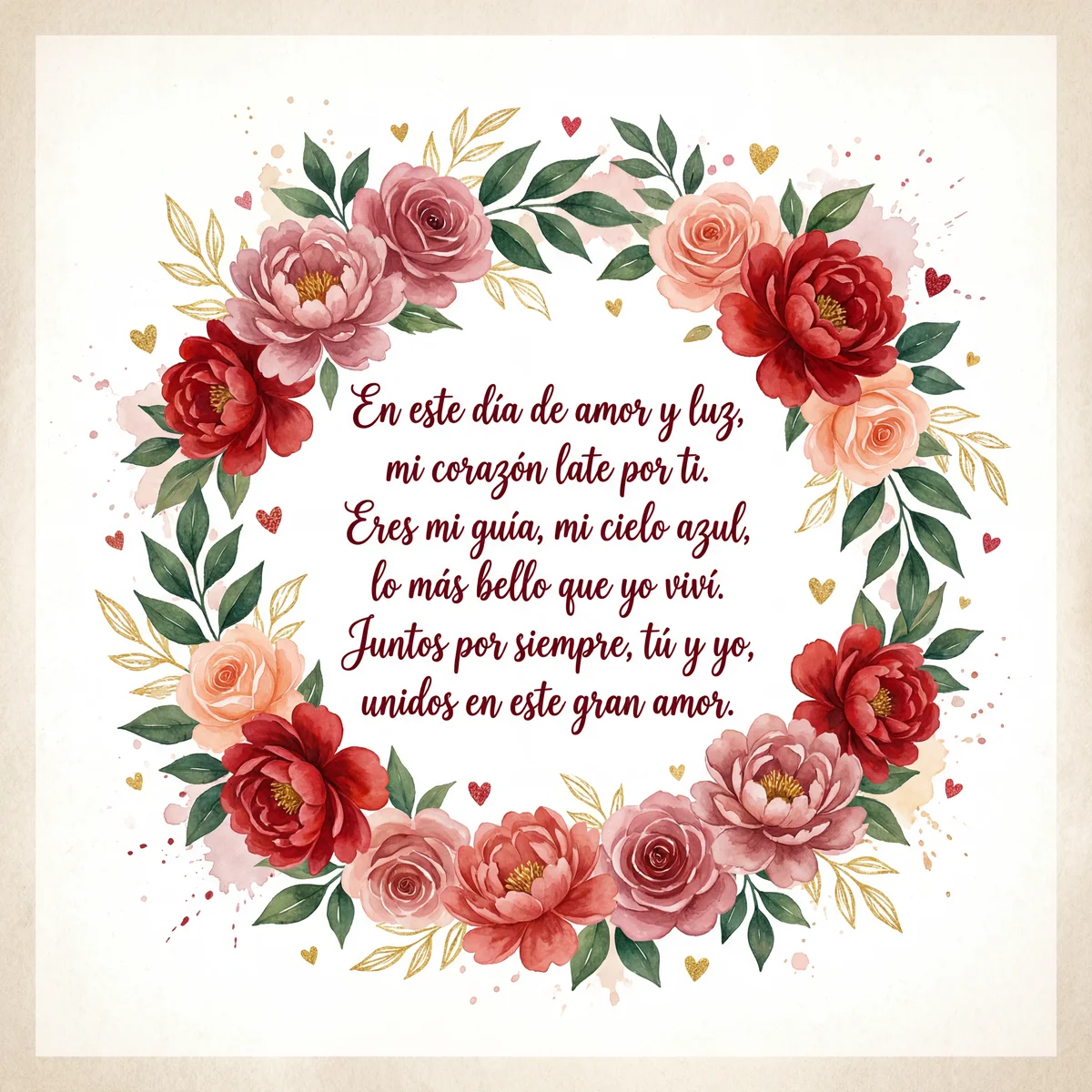 Mensaje de amor para el Día de San Valentín