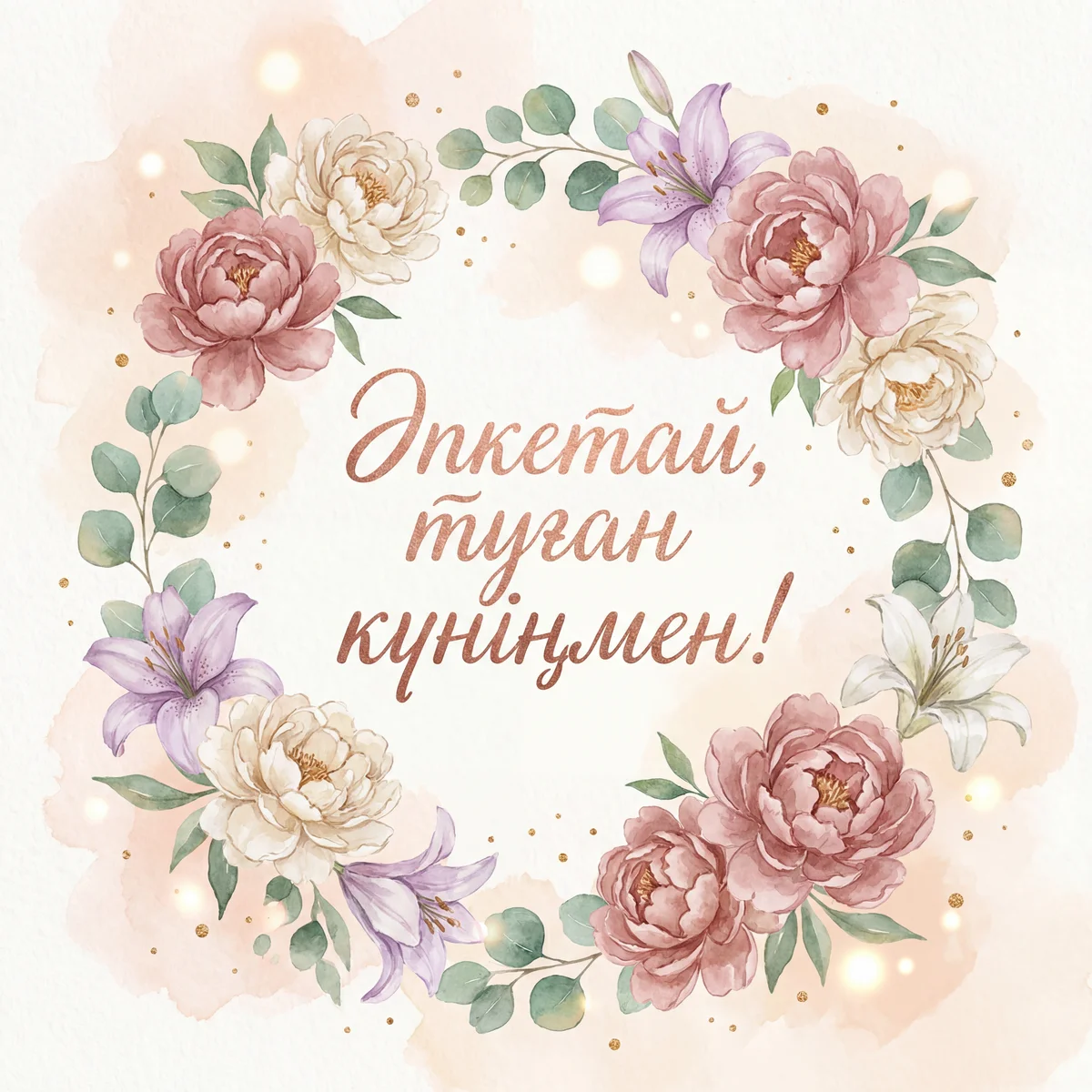 Әпке туған күніңмен!