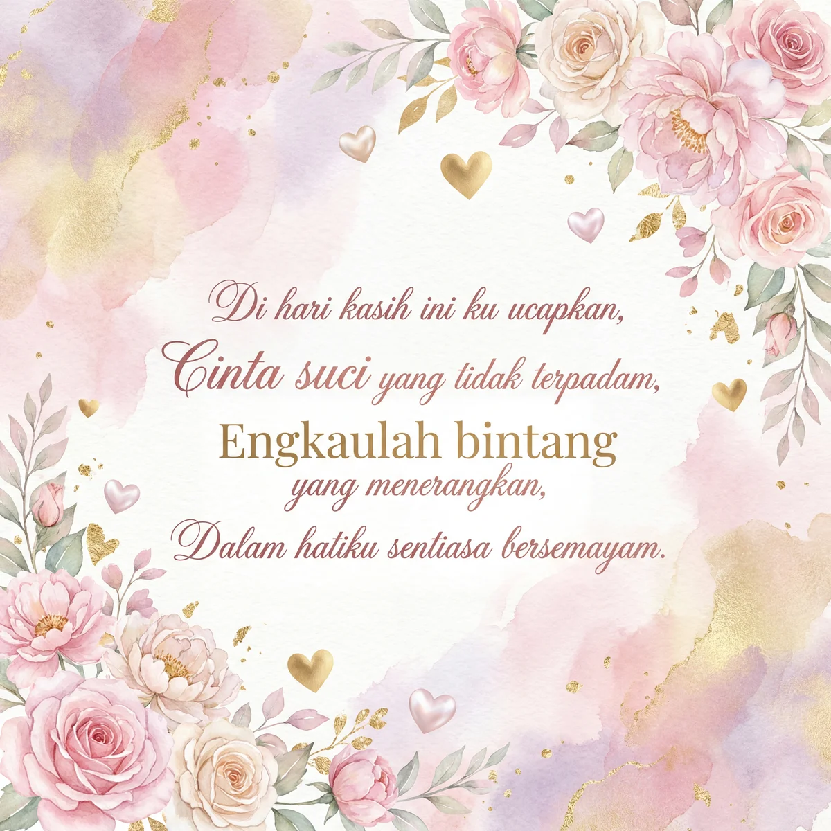 Ucapan Hari Valentine untuk kekasih hati