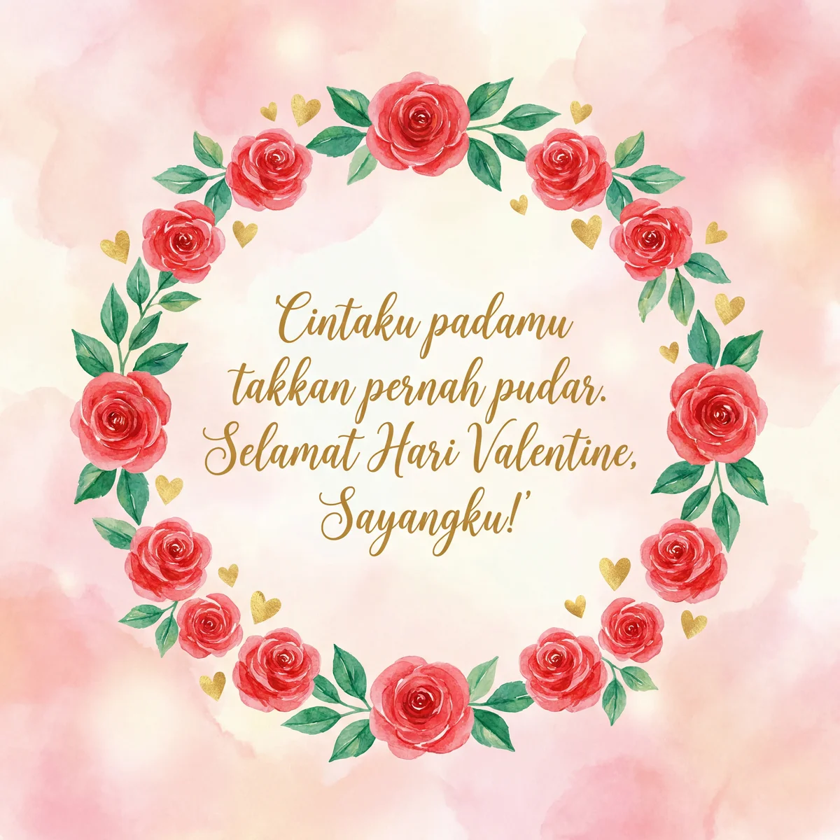 Ucapan Hari Valentine romantis untuk kekasihku tersayang