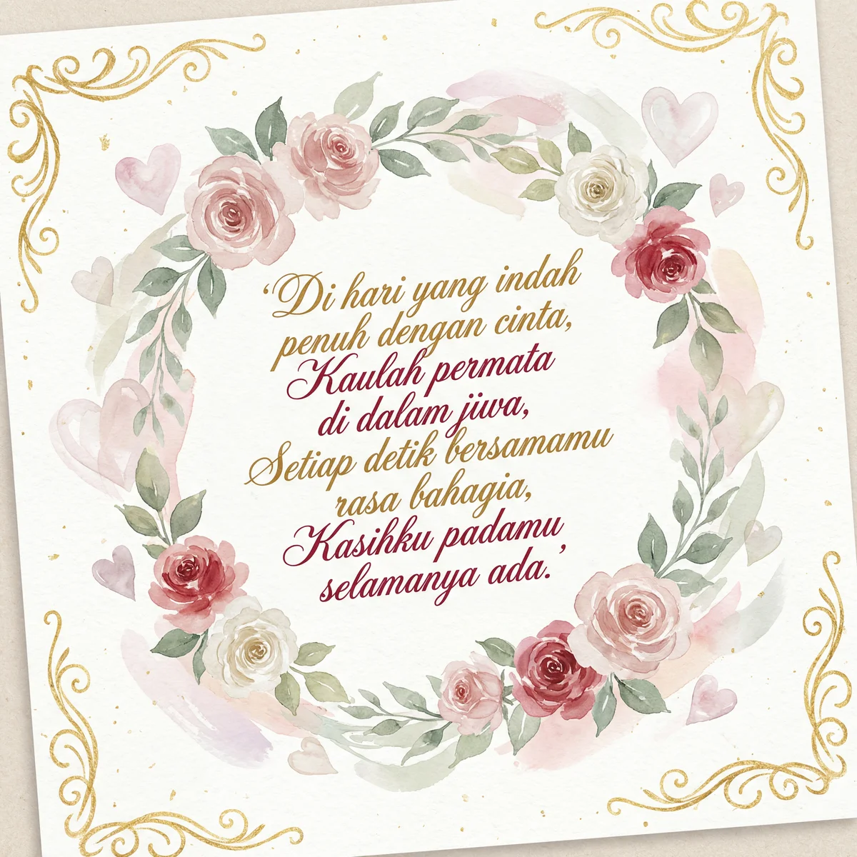 Ucapan Hari Kekasih romantis untuk teman wanita