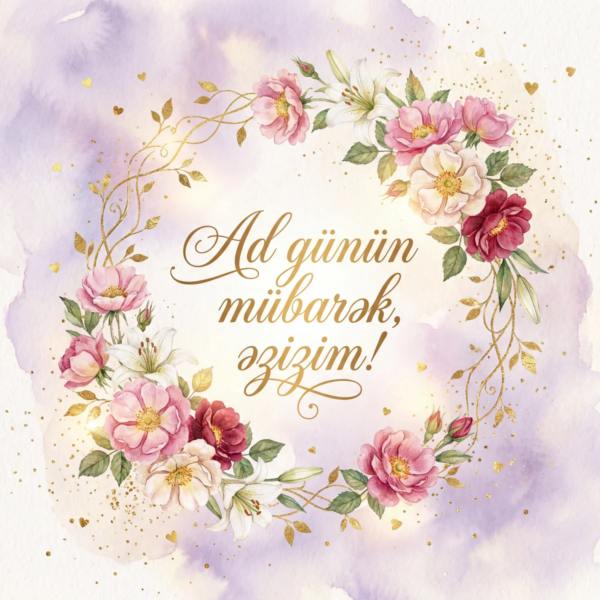 Ad günün mübarək, əzizim!