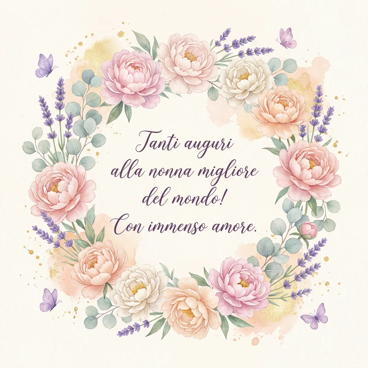 auguri per il compleanno della nonna