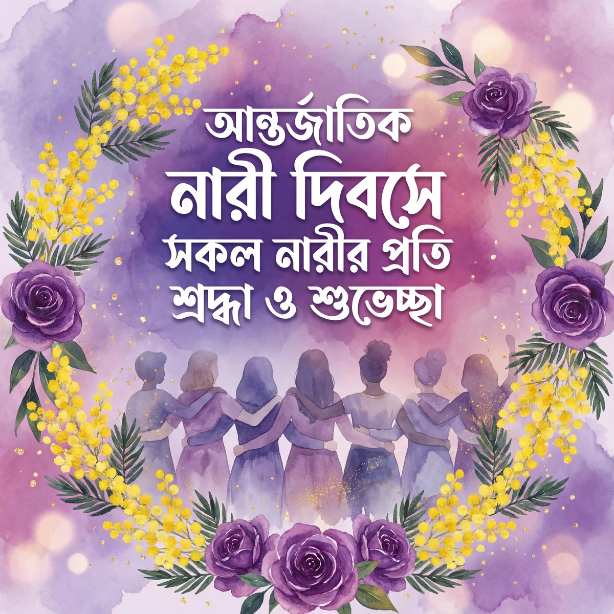 আন্তর্জাতিক নারী দিবসে সকল নারীর প্রতি শ্রদ্ধা ও শুভেচ্ছা