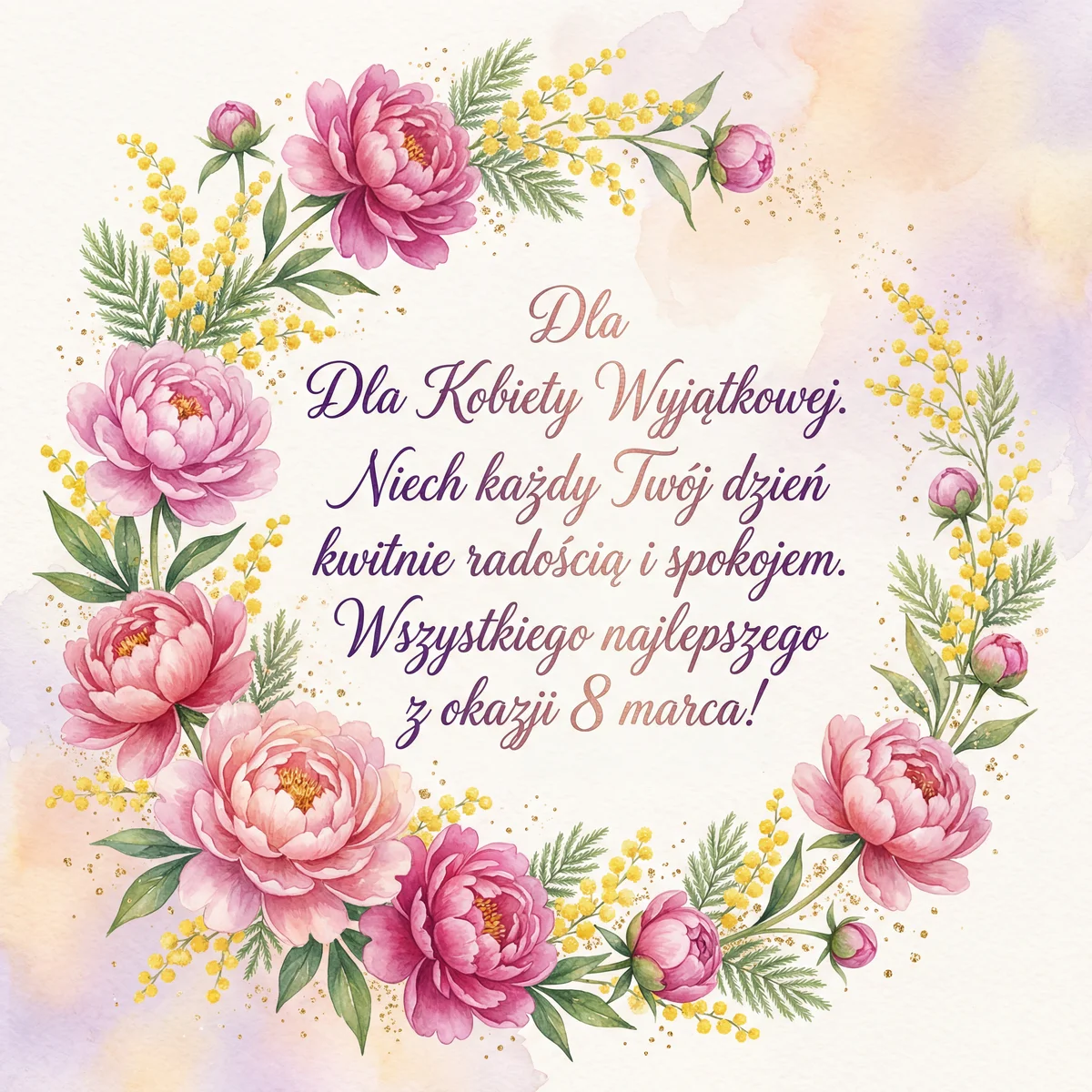 Życzenia na Dzień Kobiet dla ważnej kobiety w moim życiu