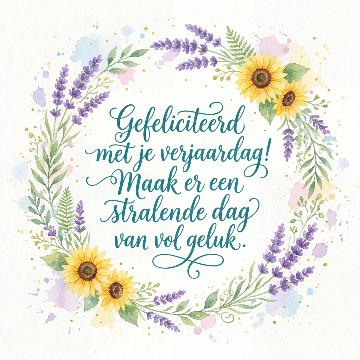 Gefeliciteerd met je verjaardag!