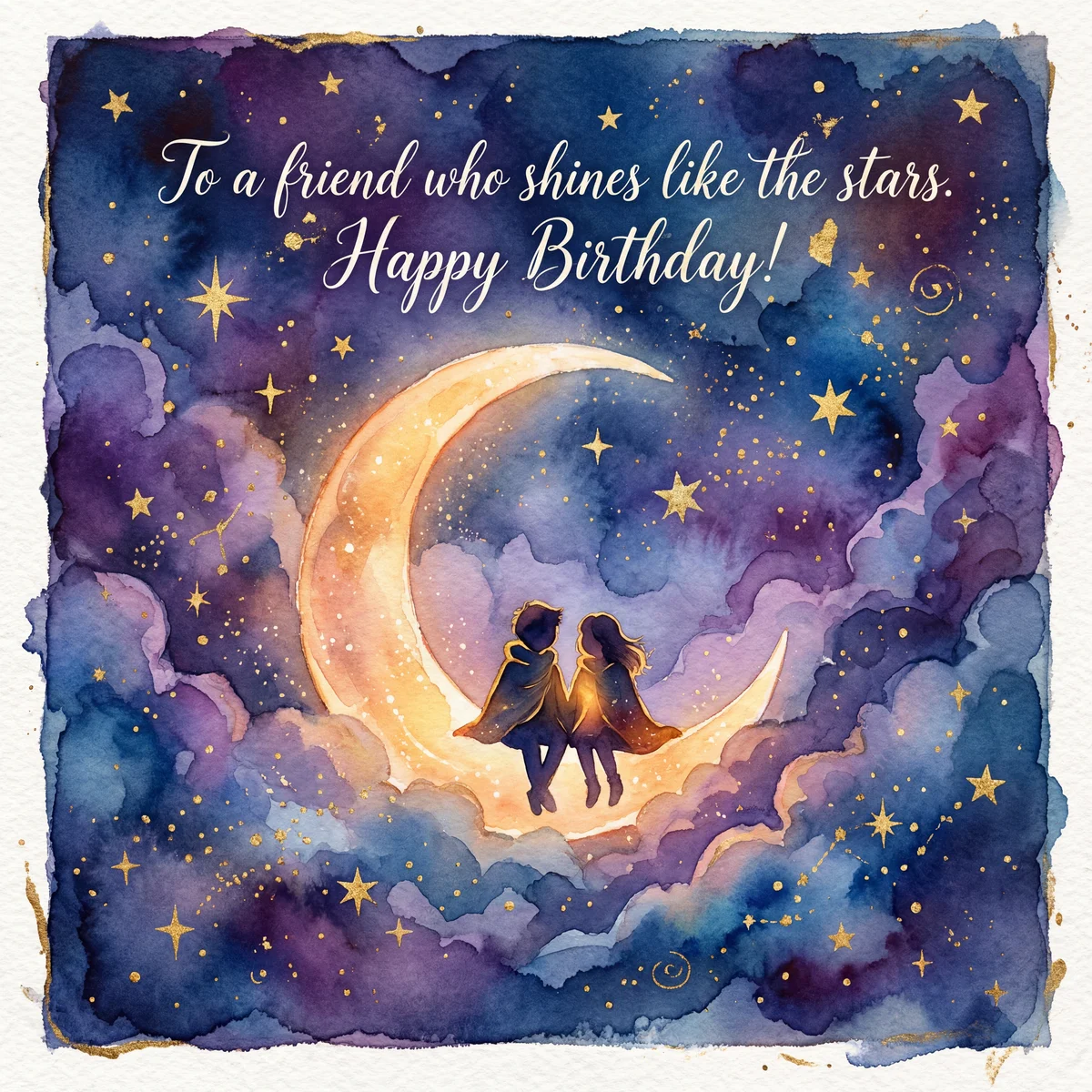 Happy Birthday card for a beloved friend