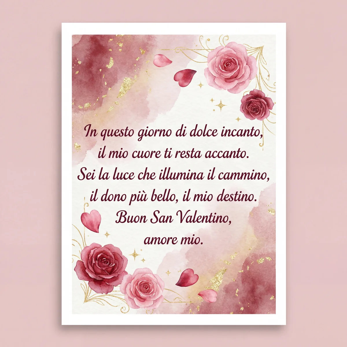 Auguri di San Valentino per un amore speciale