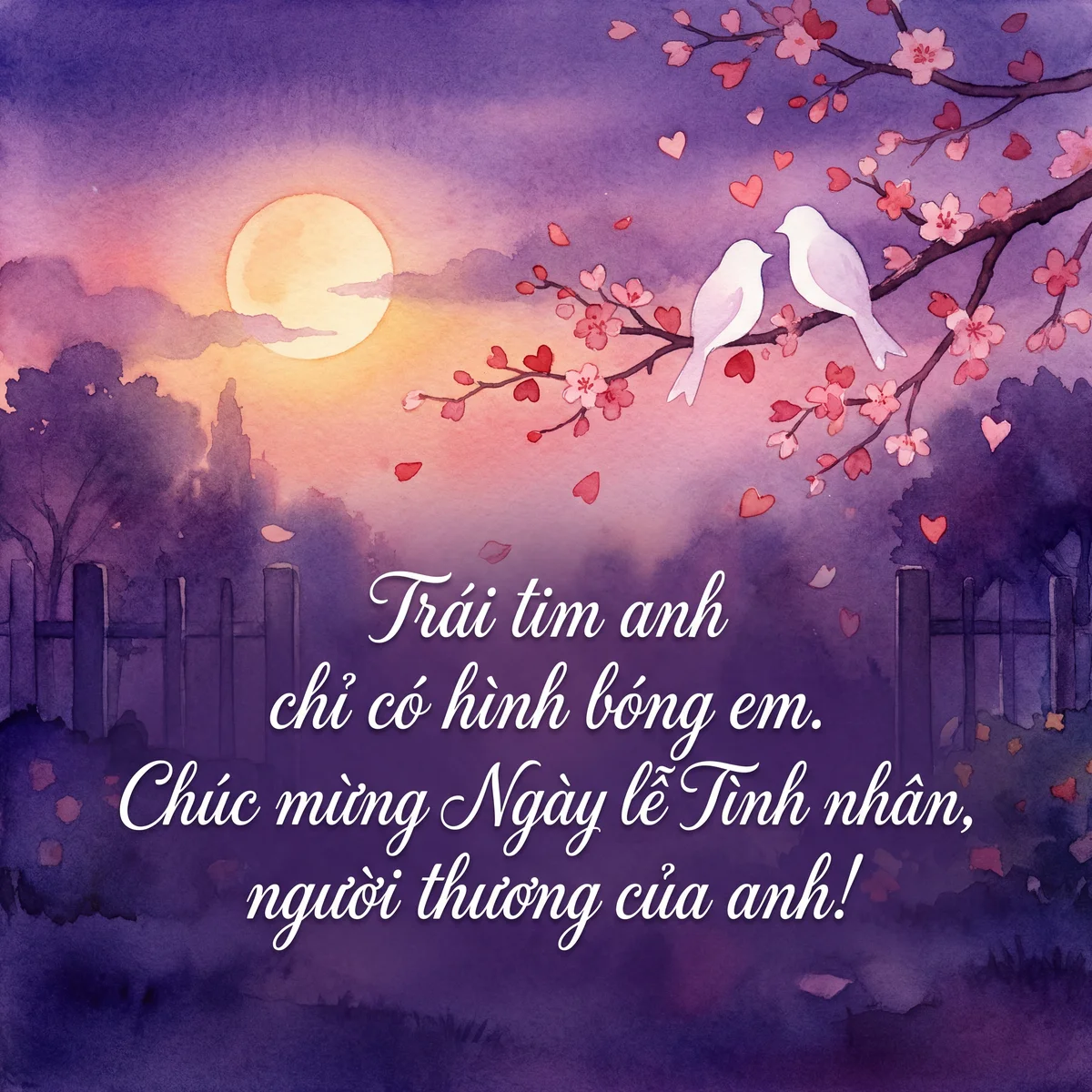 Lời chúc Lễ Tình Nhân ngọt ngào cho người yêu