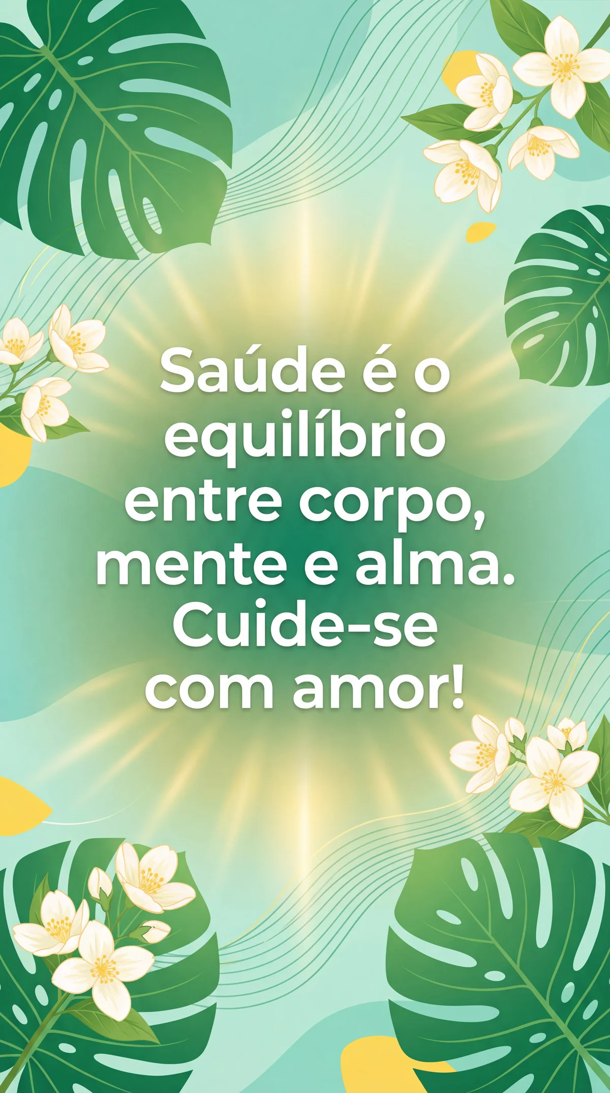 Mensagem para o Dia Mundial da Saúde