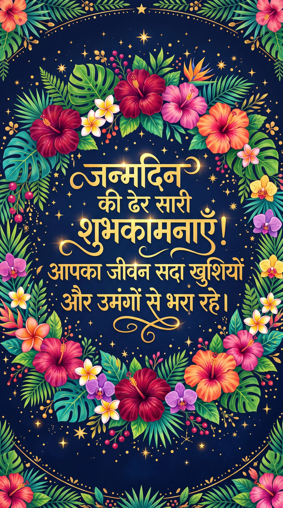 जन्मदिन की शुभकामनाएँ!