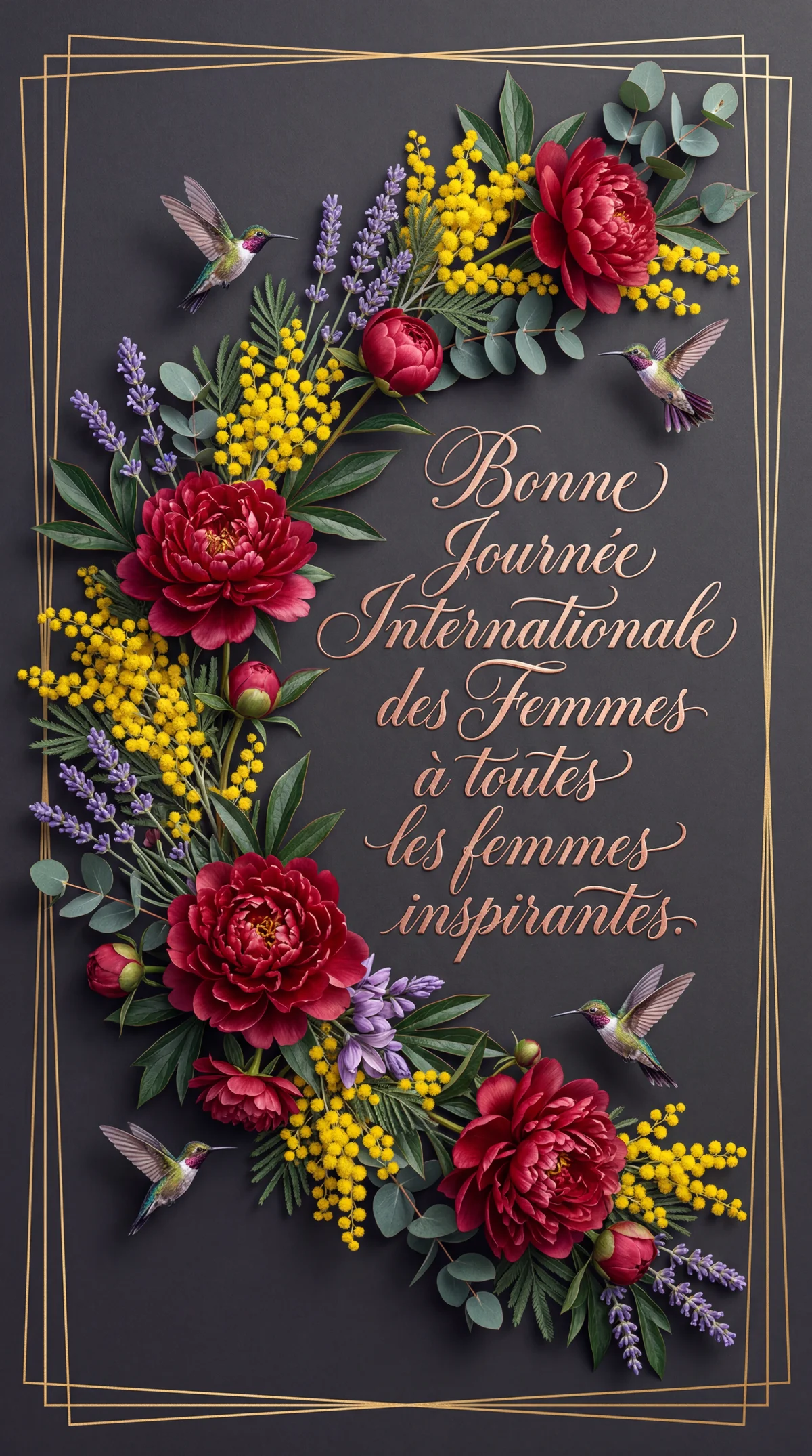 Bonne Journée Internationale des Femmes à toutes les femmes ...