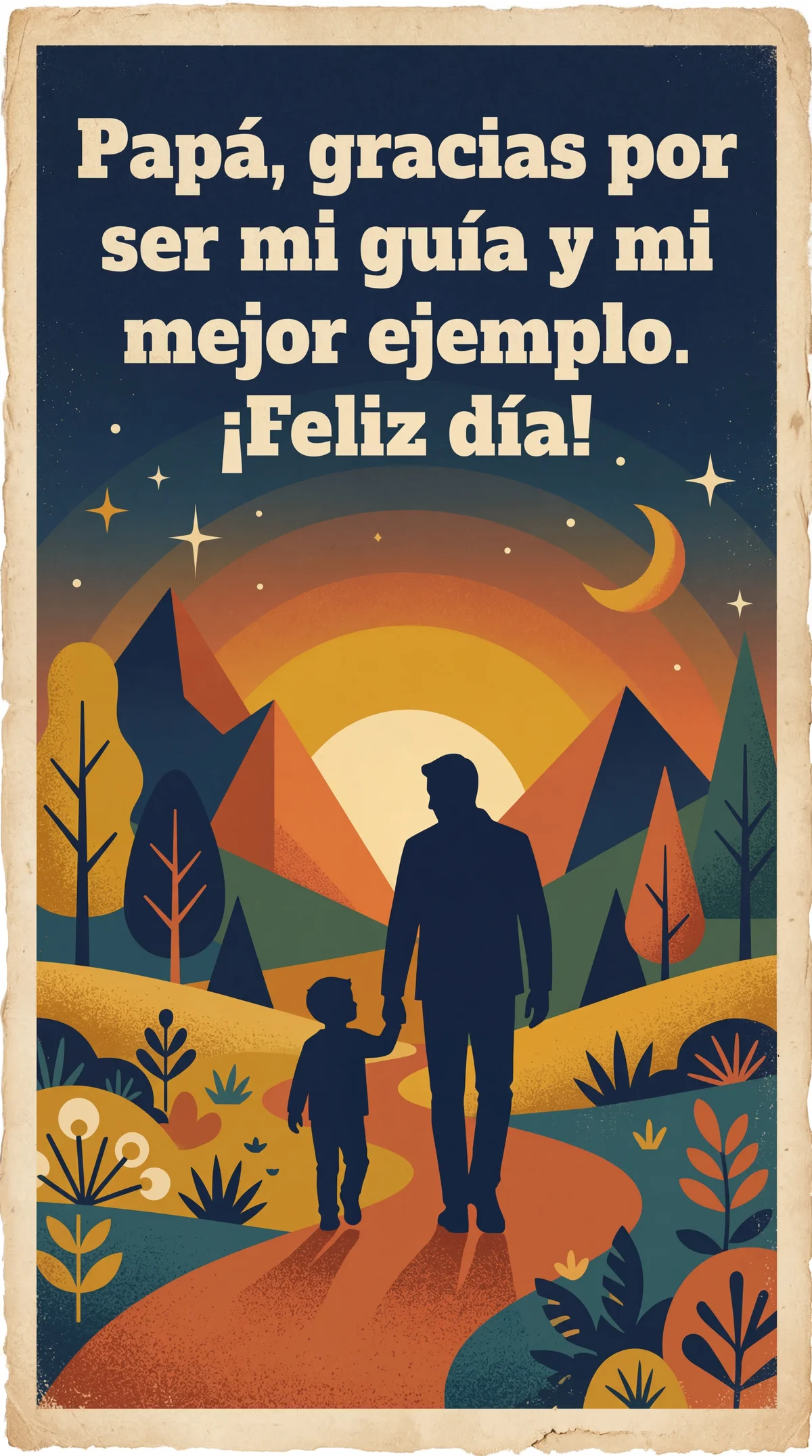 Texto emotivo para tarjeta del Día del Padre
