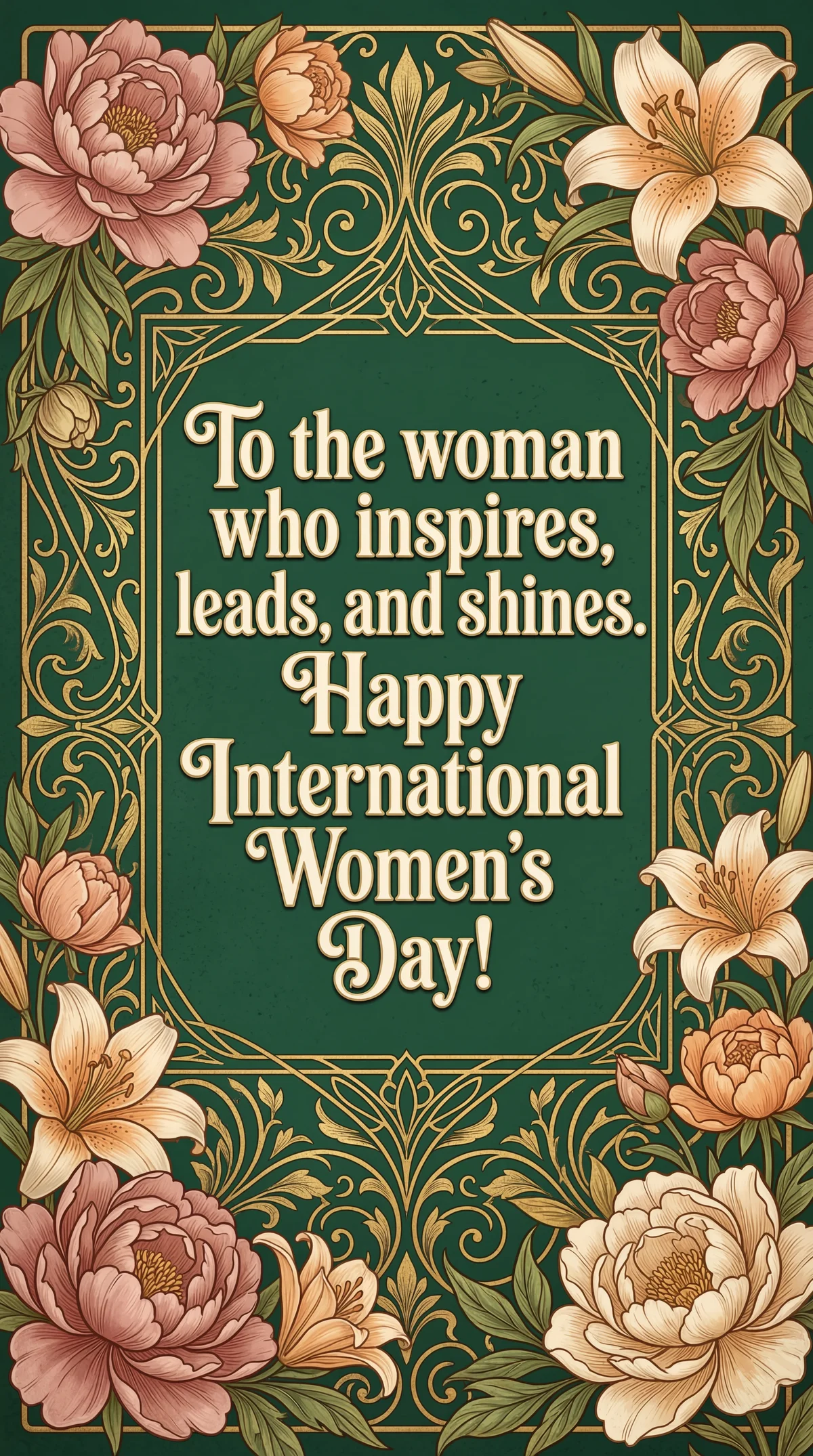 Happy International Women's Day to an inspiring woman