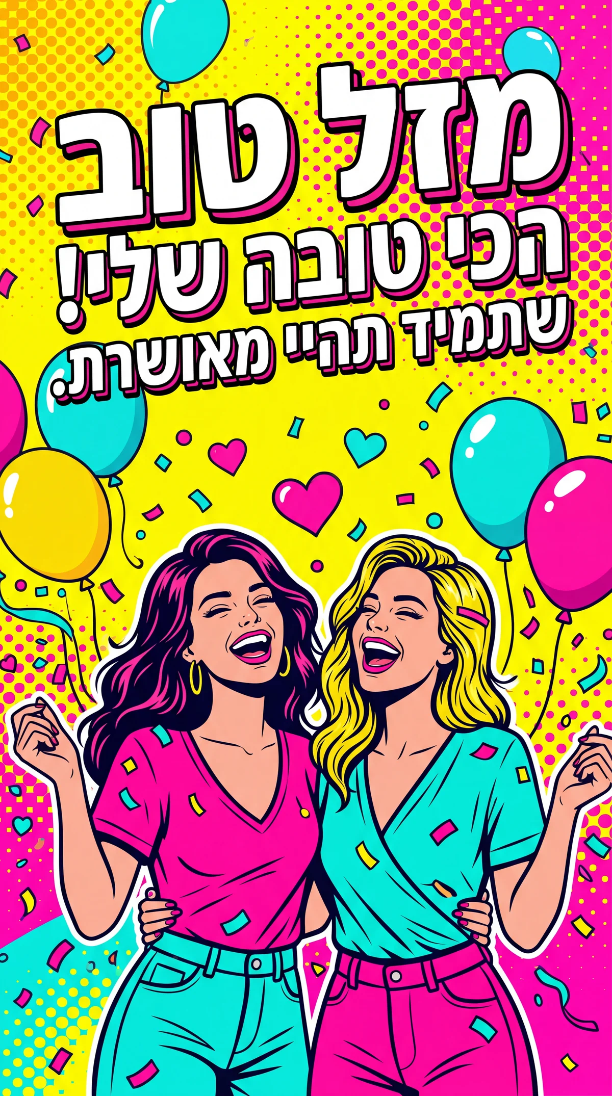 יום הולדת שמח לחברה הכי טובה