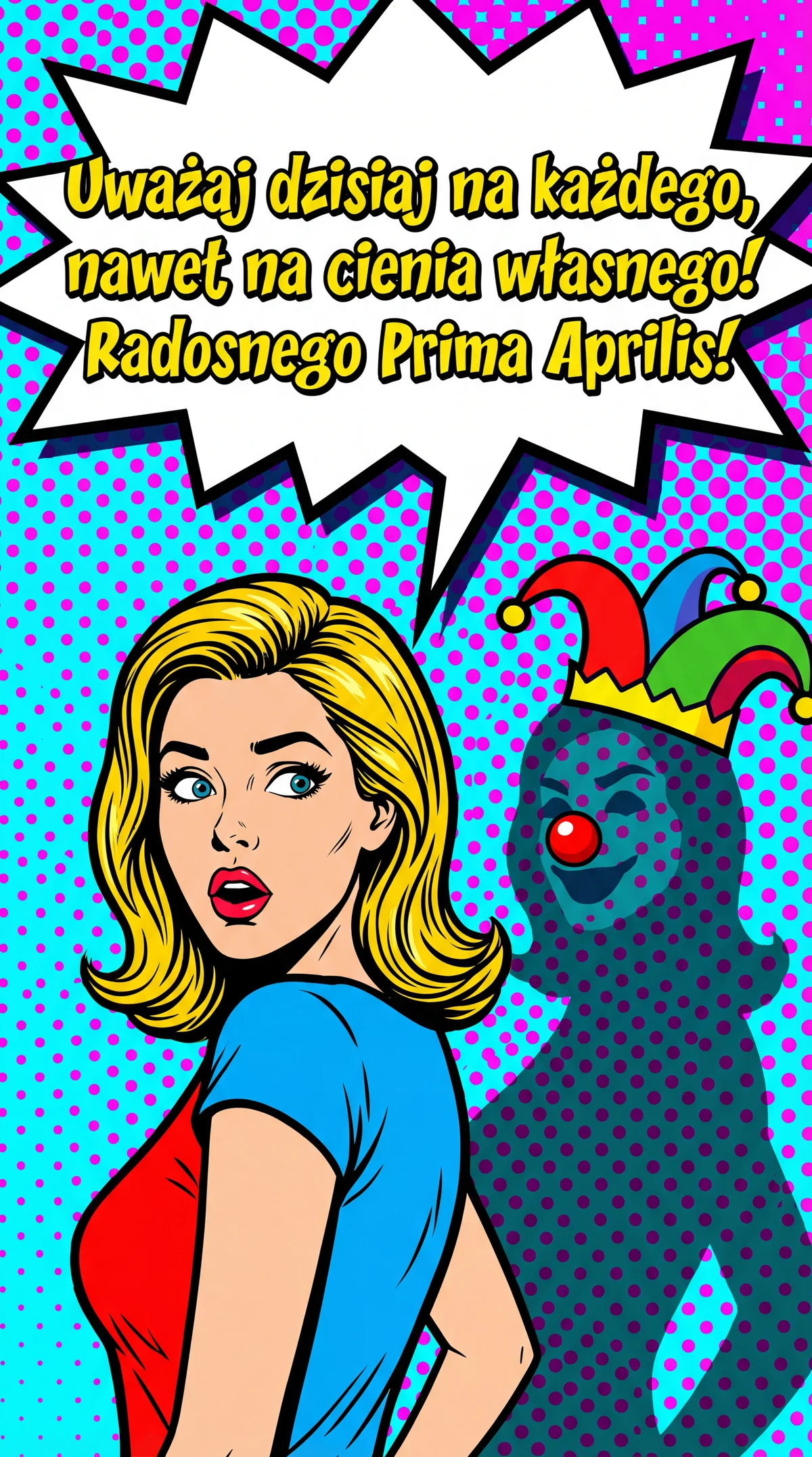 Śmieszne życzenia na Prima Aprilis dla przyjaciółki