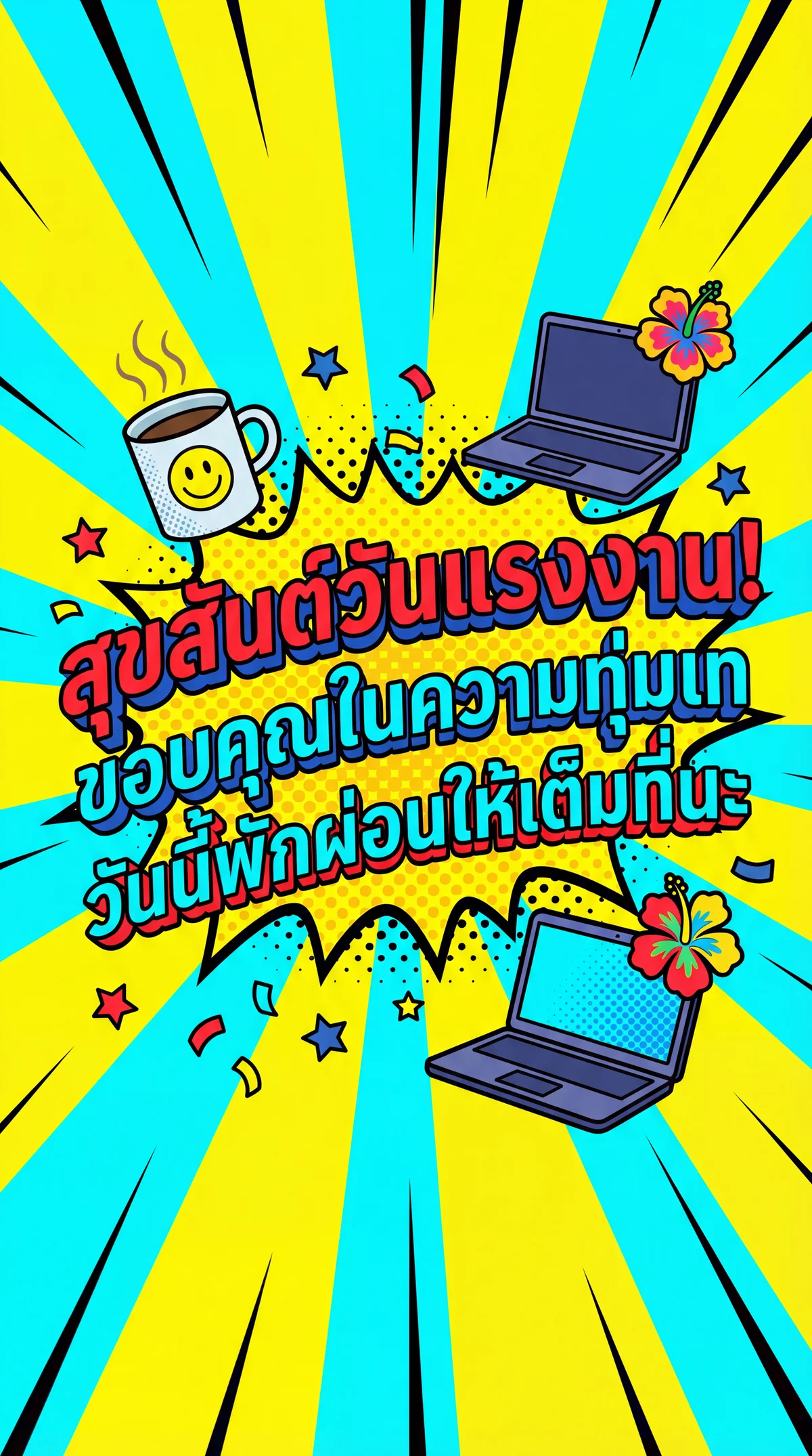 คำอวยพรวันแรงงานสำหรับเพื่อนร่วมงานที่ทำงานหนัก