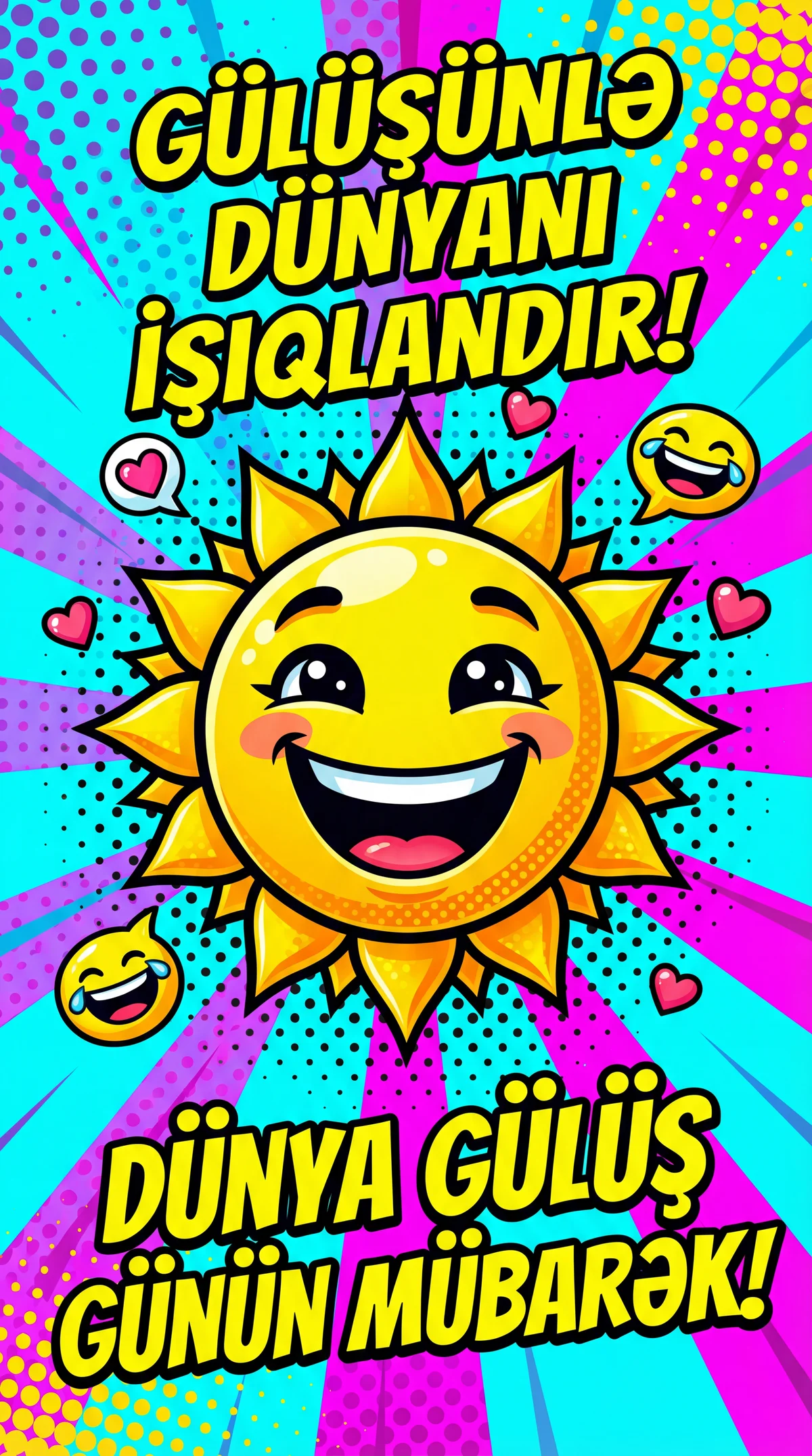 Dünya Gülüş Günü münasibətilə təbrik