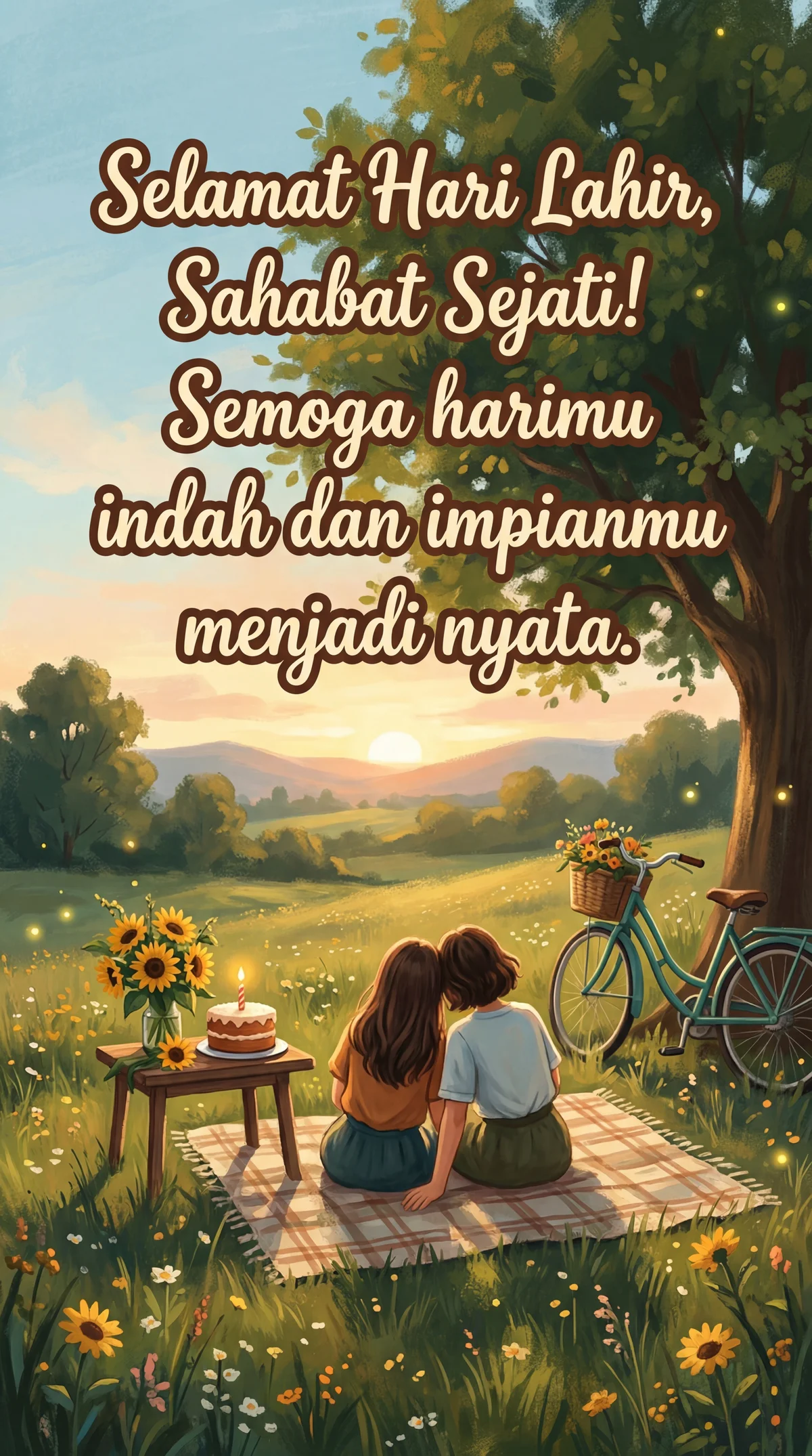 ucapan selamat hari lahir untuk kawan baik