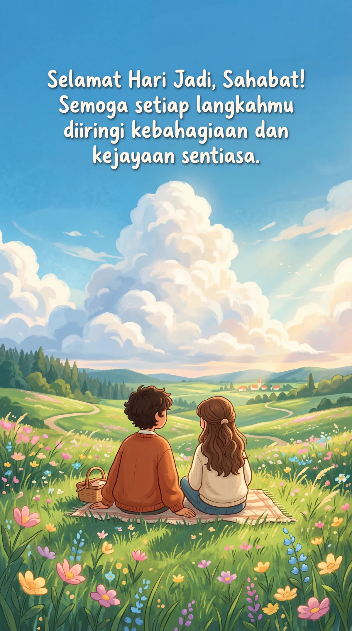 ucapan selamat hari jadi untuk sahabat