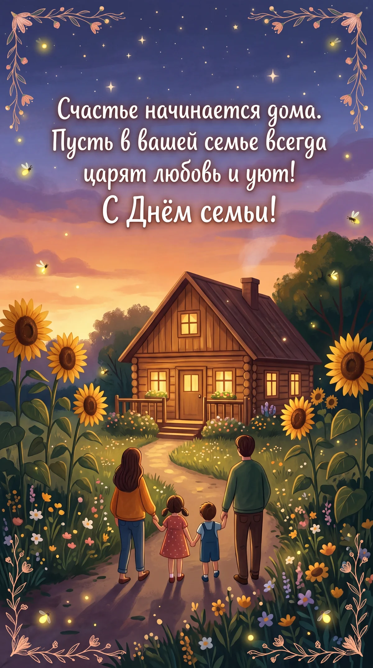Поздравление с Международным днем семьи