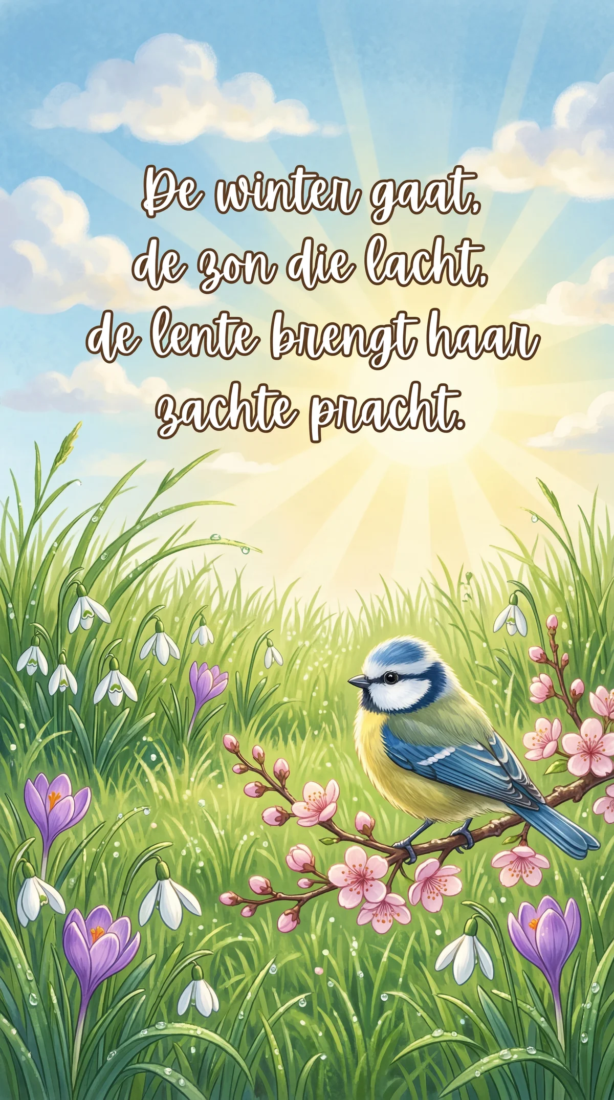 Wensen voor de eerste lentedag