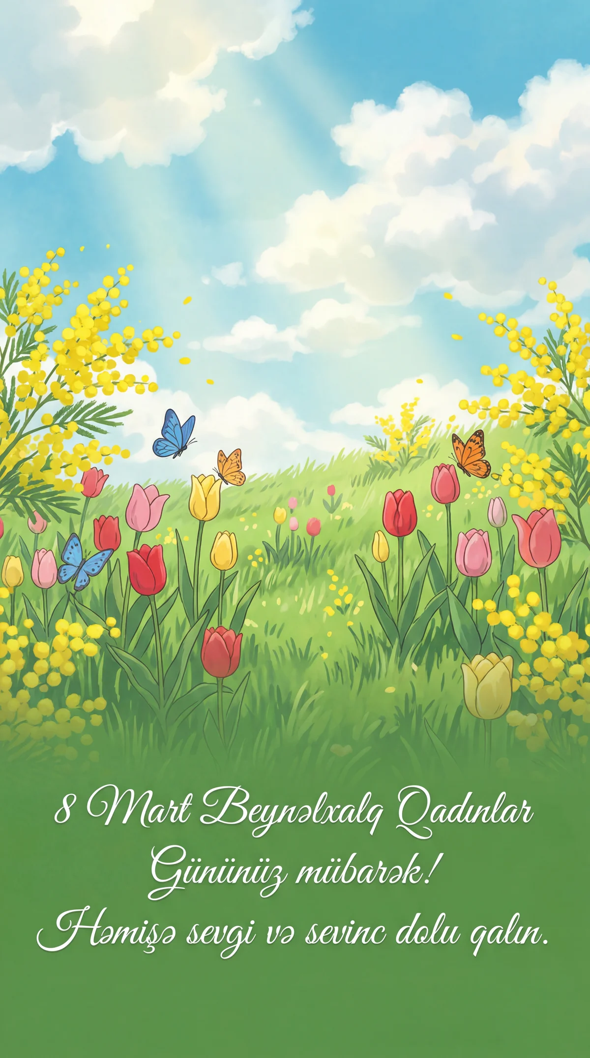 Beynəlxalq Qadınlar Günü münasibətilə təbriklər!