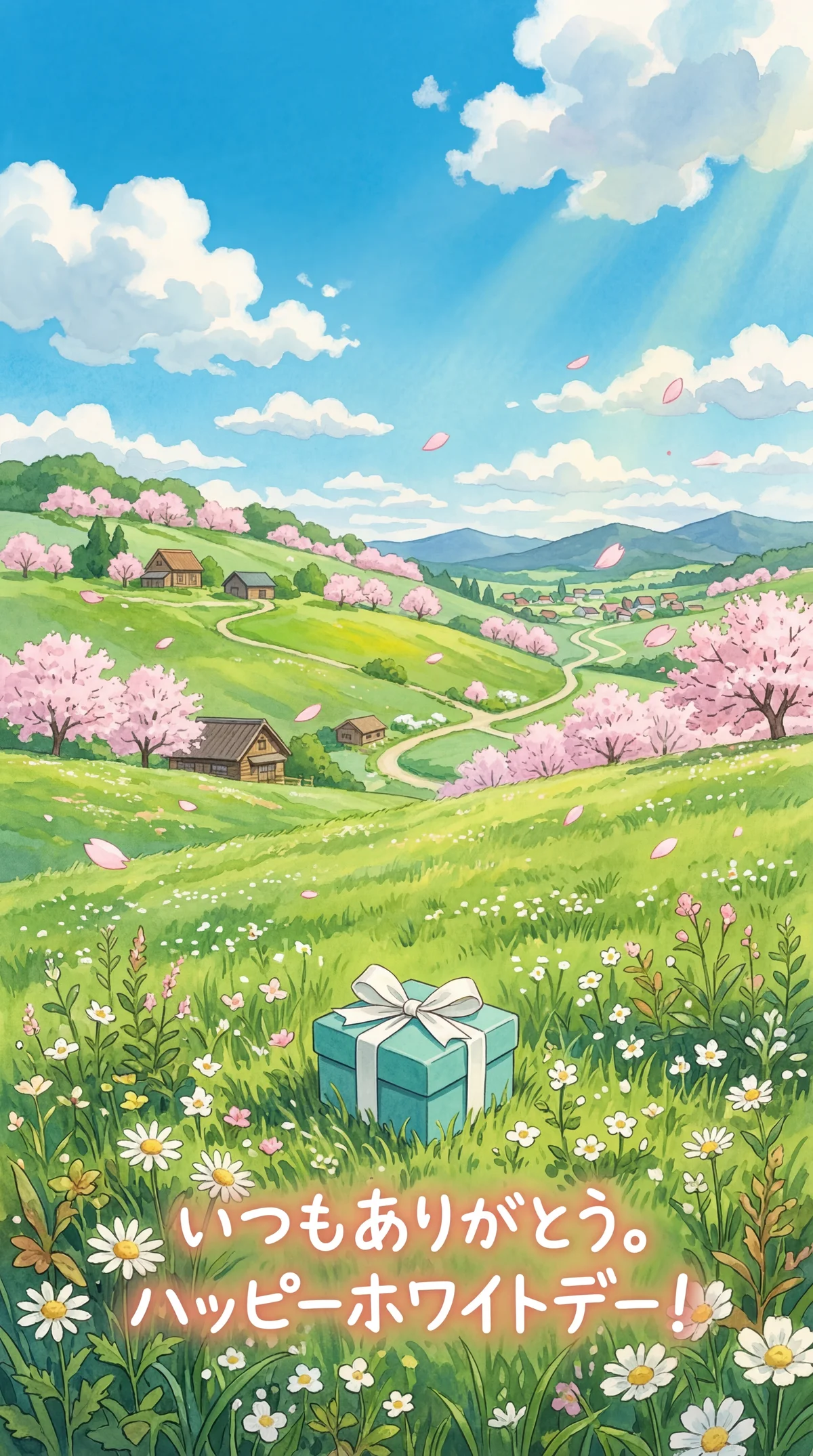 ホワイトデーに、大切な人へ贈る感謝のメッセージ