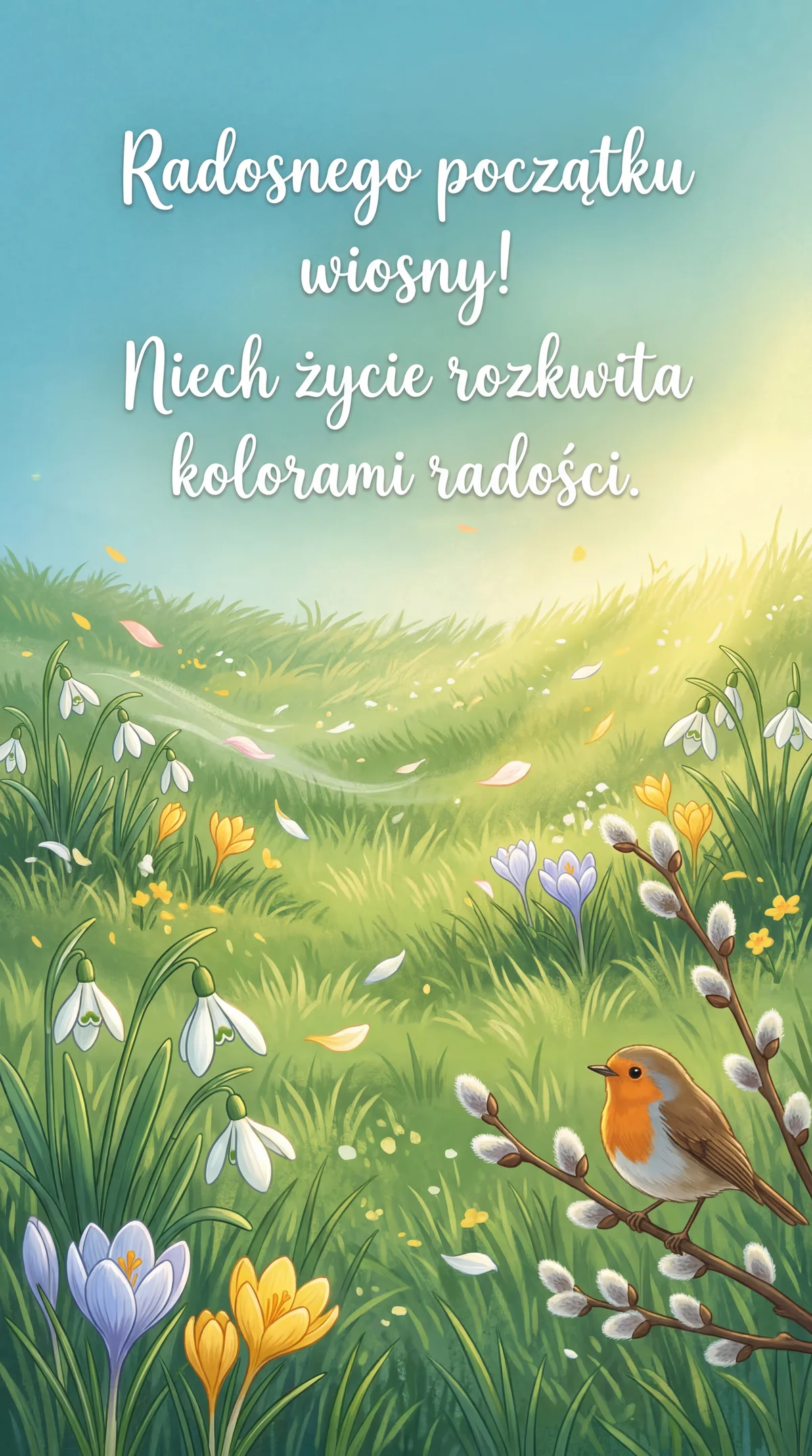 życzenia z okazji początku wiosny