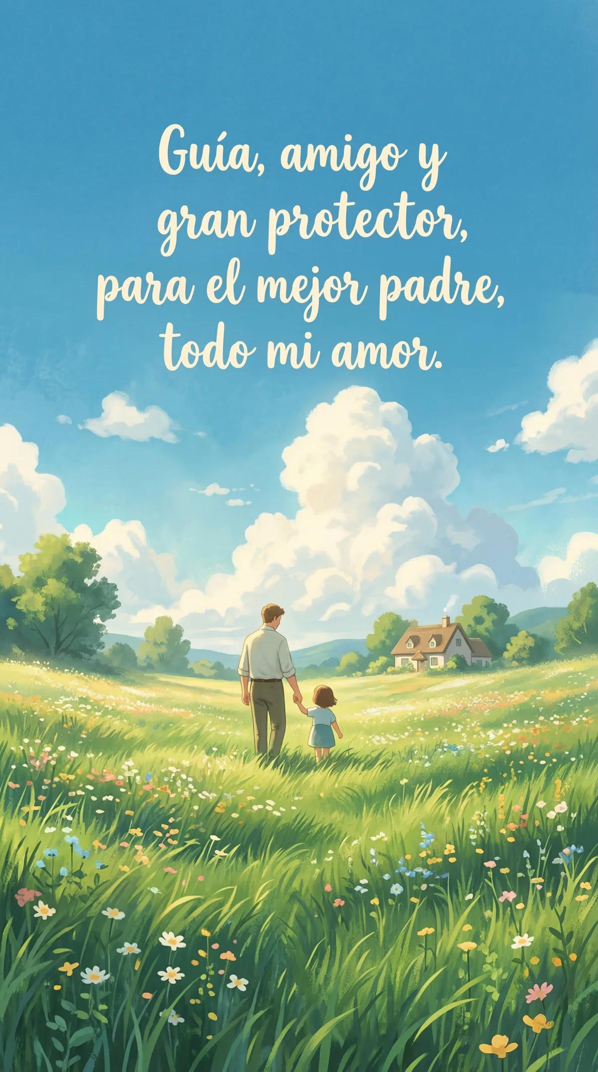 Tarjeta para papá en el Día del Padre