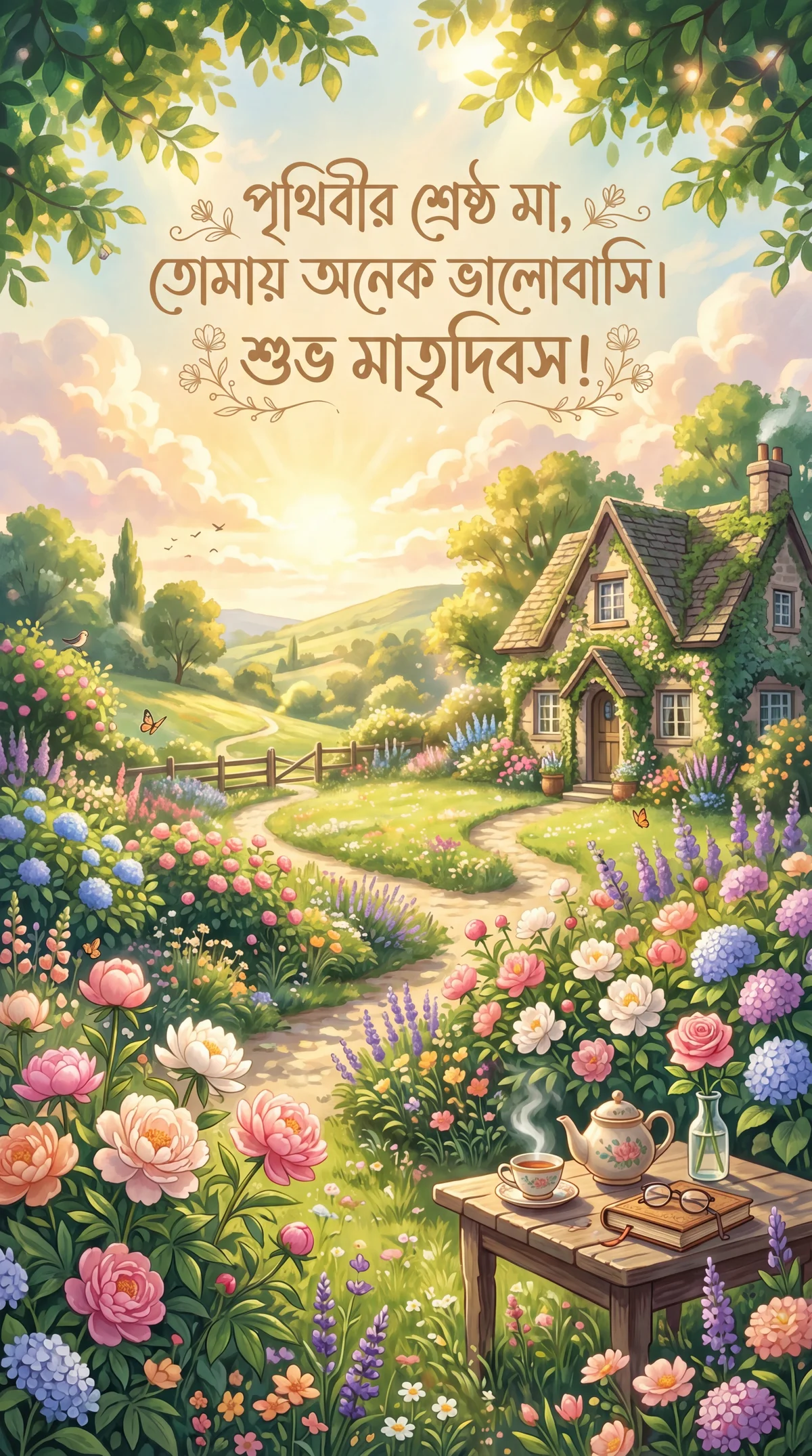 মায়ের জন্য মা দিবসের শুভেচ্ছা বার্তা