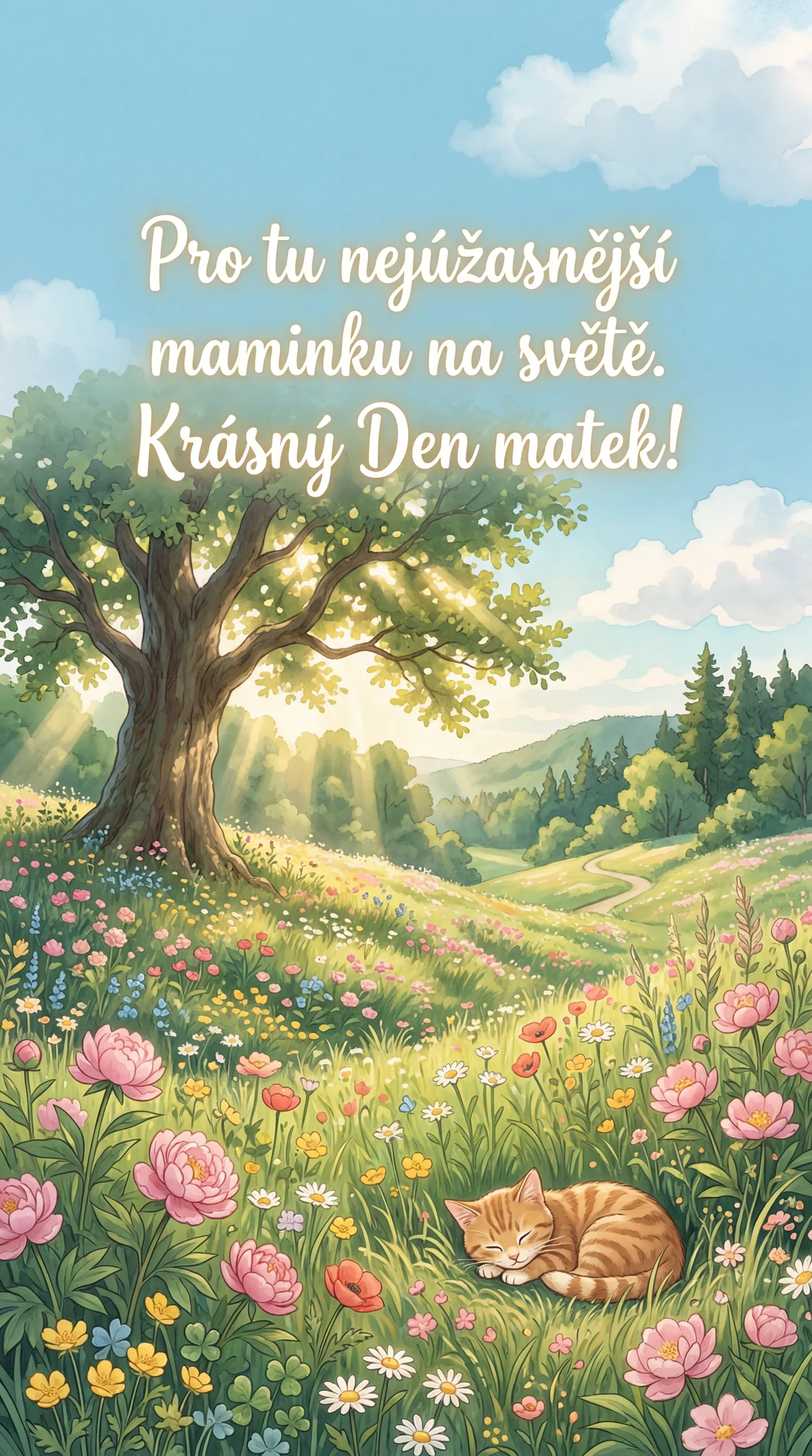 Blahopřání ke Dni matek pro mou úžasnou maminku