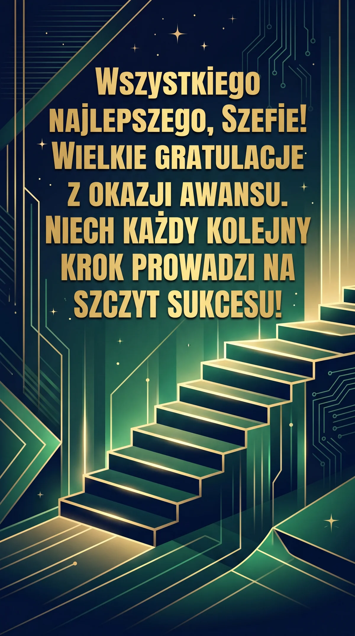 życzenia urodzinowe dla szefa z okazji awansu