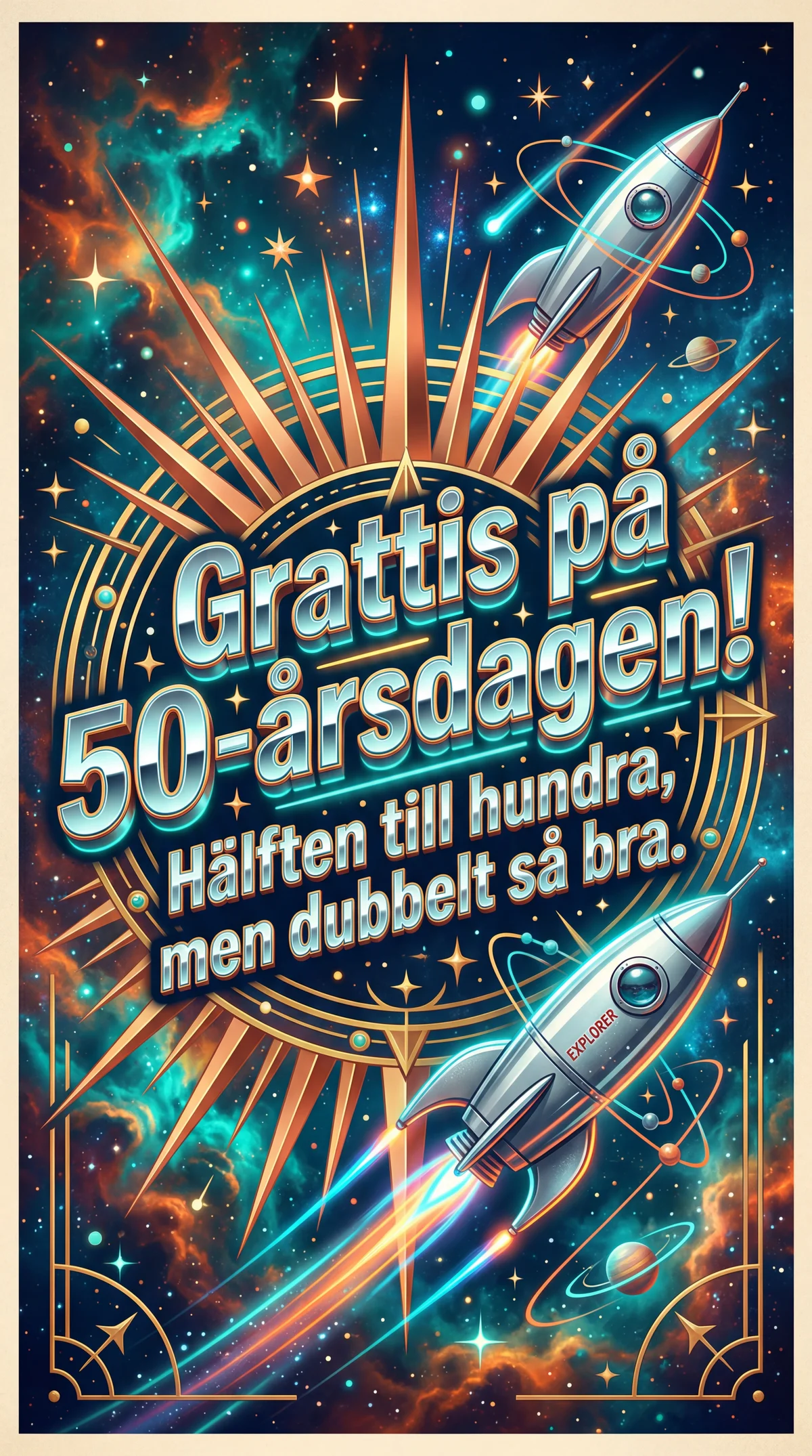 grattis på födelsedagen text till 50-åring