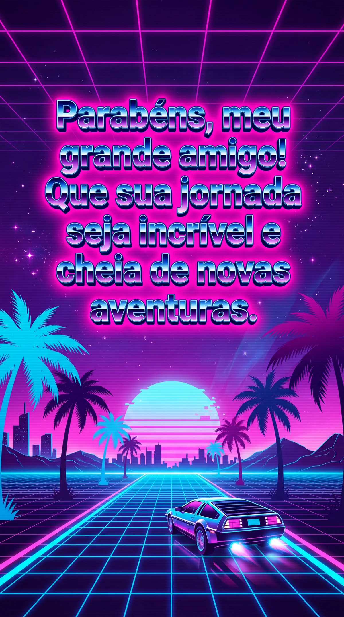 cartão de aniversário para amigo