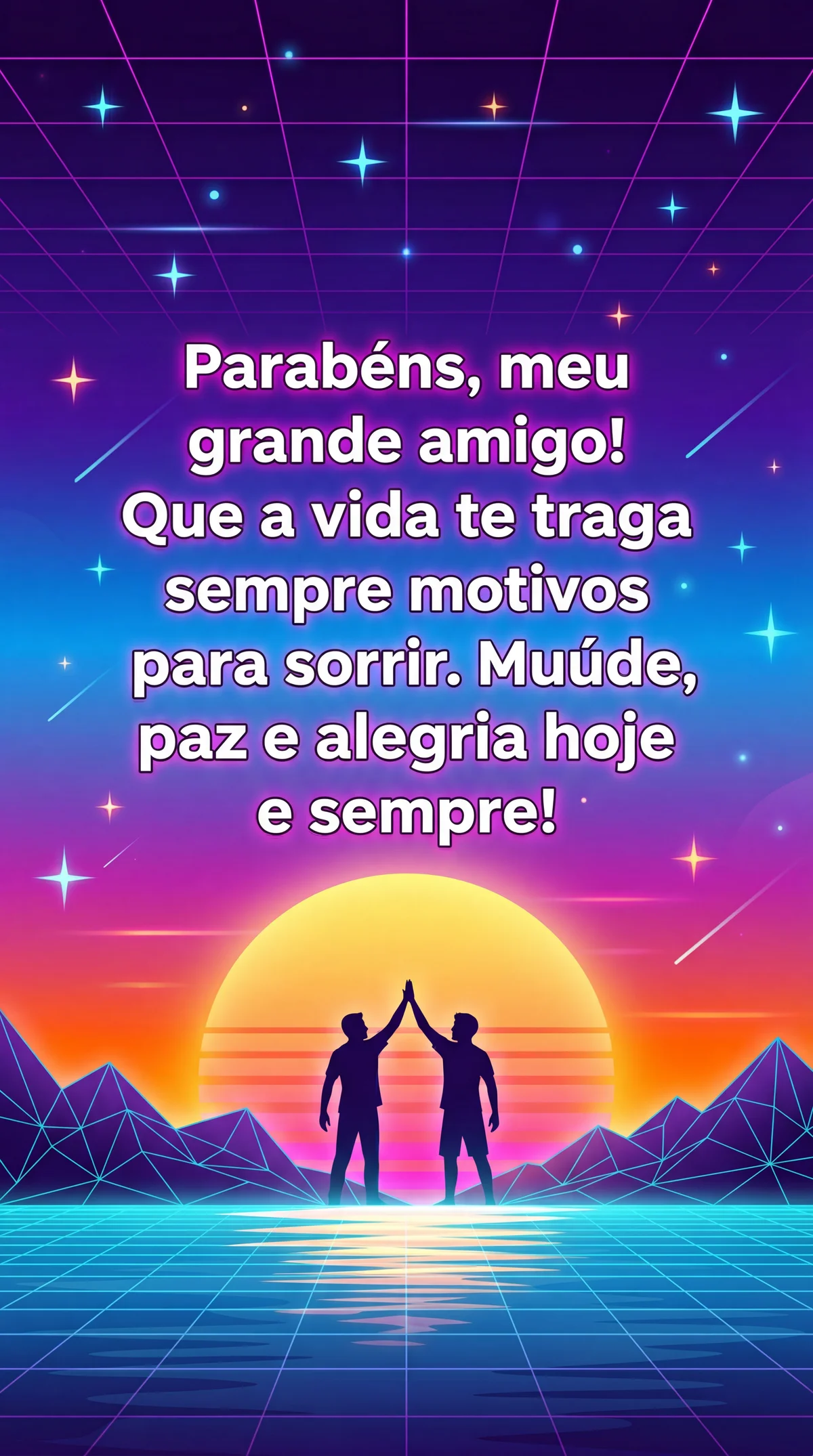 Mensagem de aniversário para um amigo querido