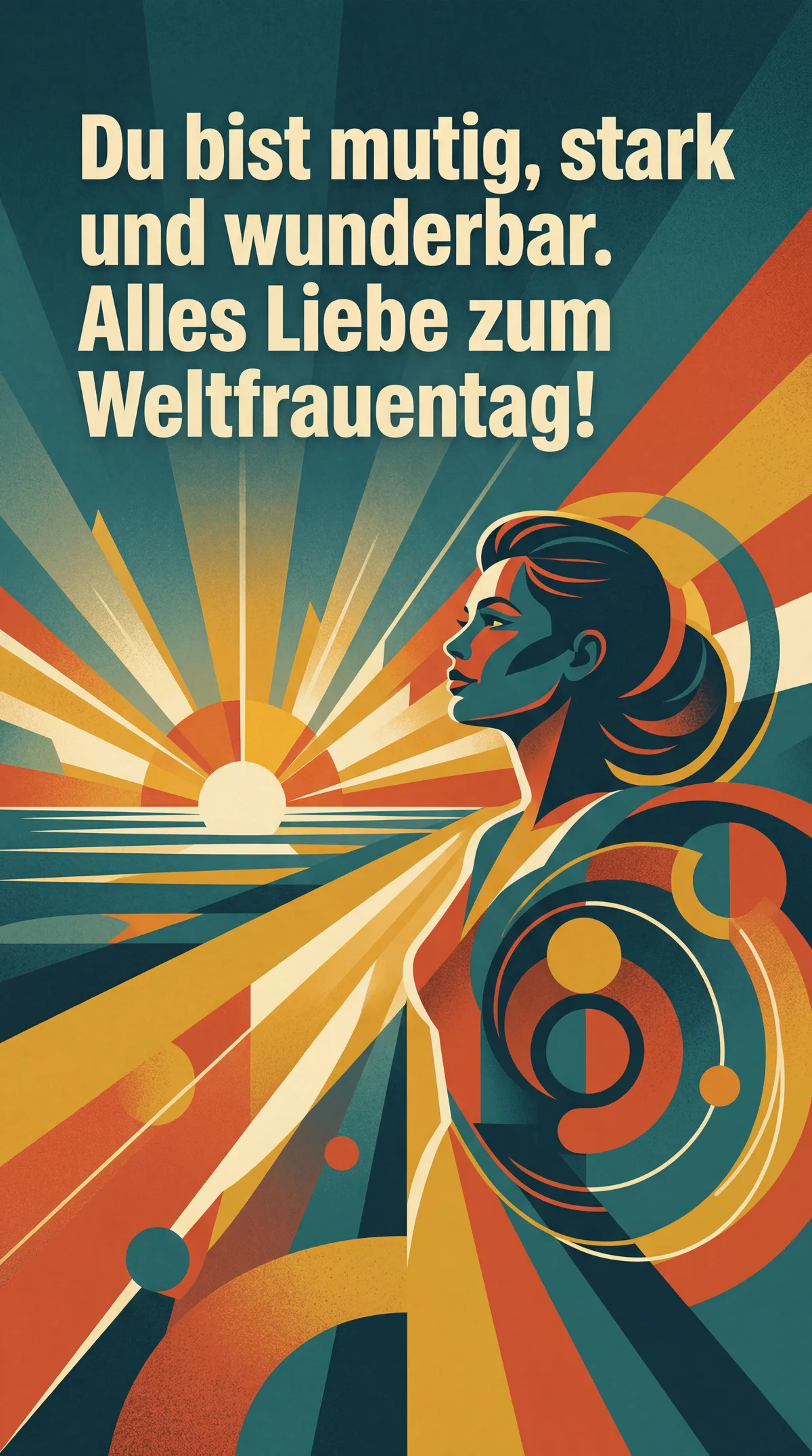 Zum Weltfrauentag für eine starke Frau