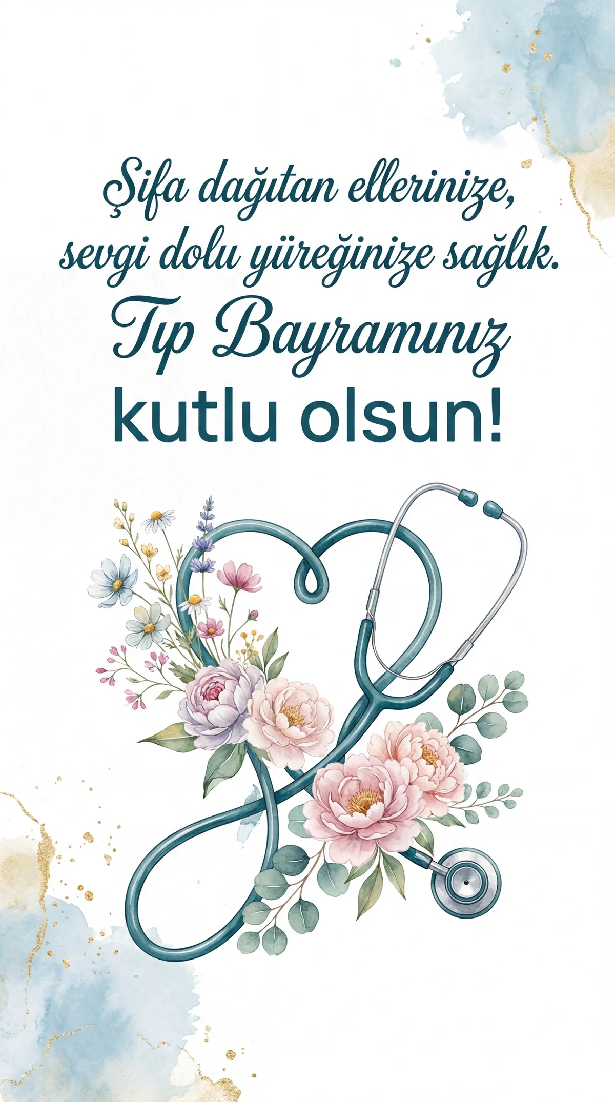 Doktorlar Günü için kutlama mesajı