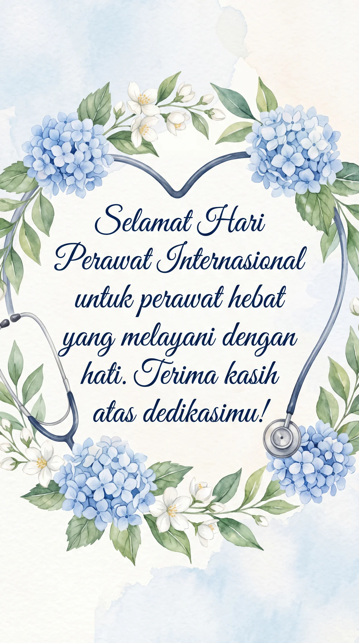 Ucapan Hari Perawat Internasional untuk perawat hebat