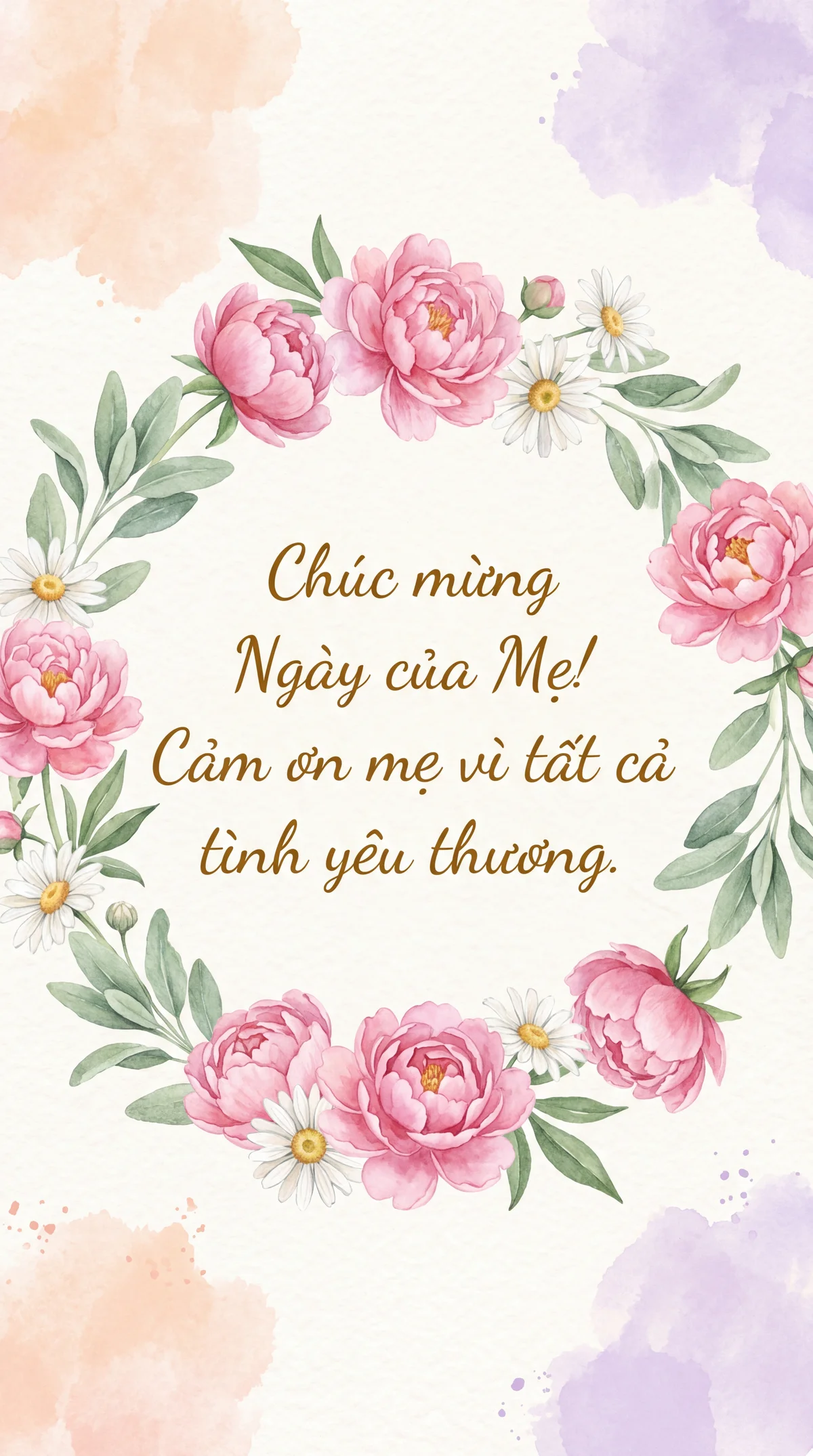 Lời chúc Ngày của Mẹ cho mẹ thân yêu