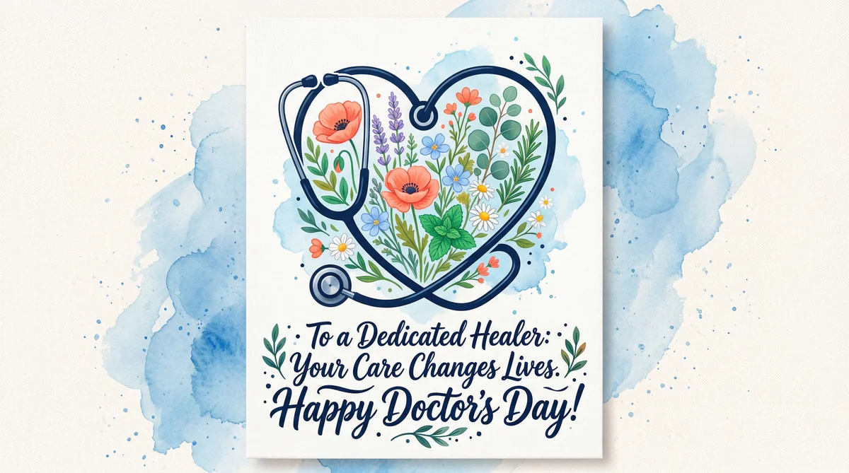 Happy Doctor's Day wishes for a dedicated physician