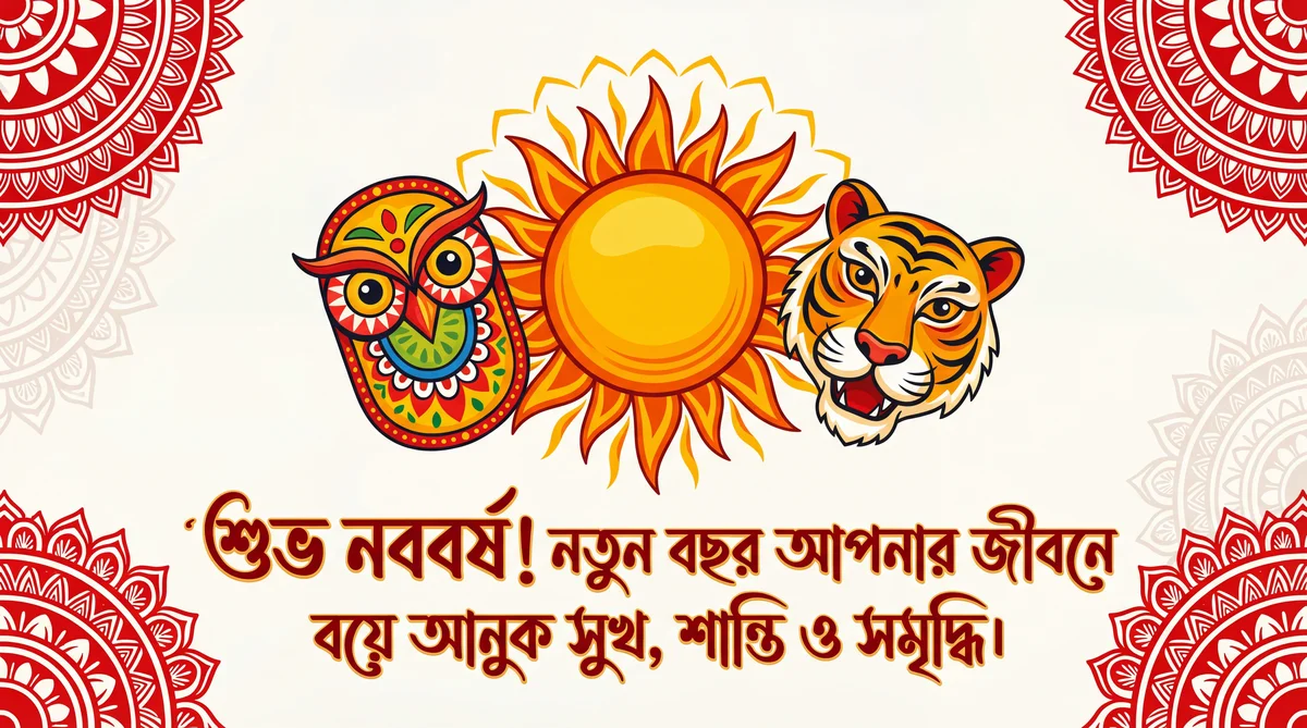 পহেলা বৈশাখ উপলক্ষে শুভেচ্ছা বার্তা