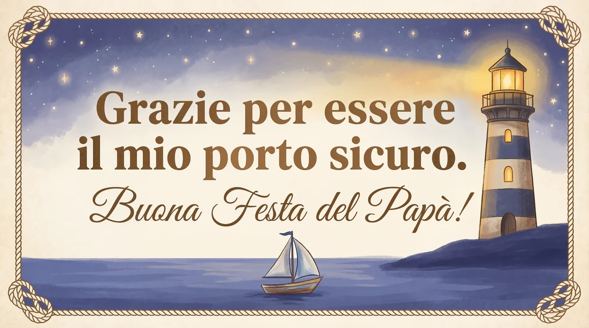 Biglietto d'auguri per la Festa del Papà