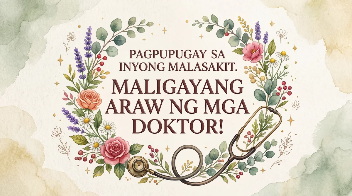 Pagbati para sa Araw ng mga Doktor