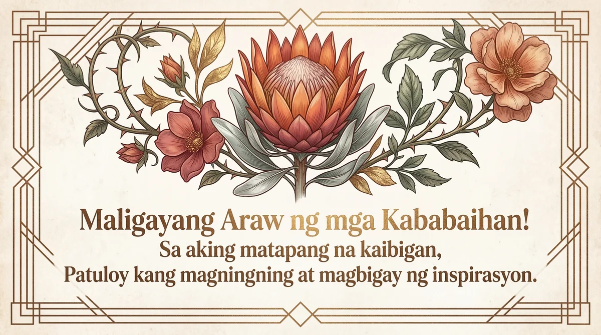 Happy Women's Day wishes for a strong friend