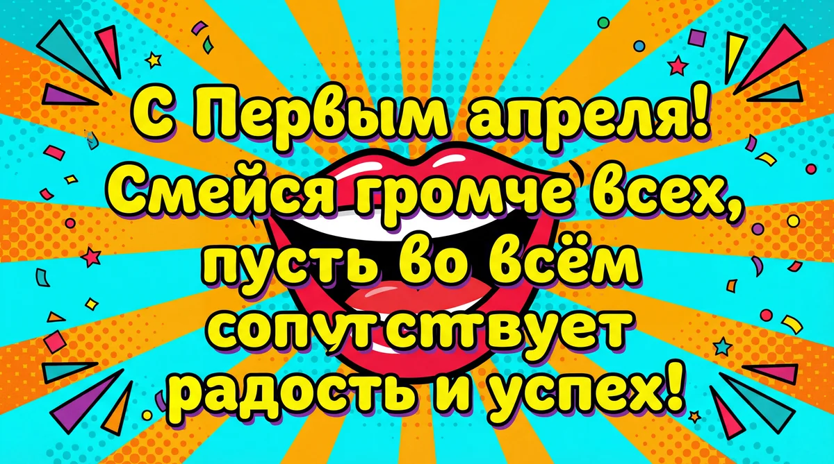 поздравление с Днем смеха для друга