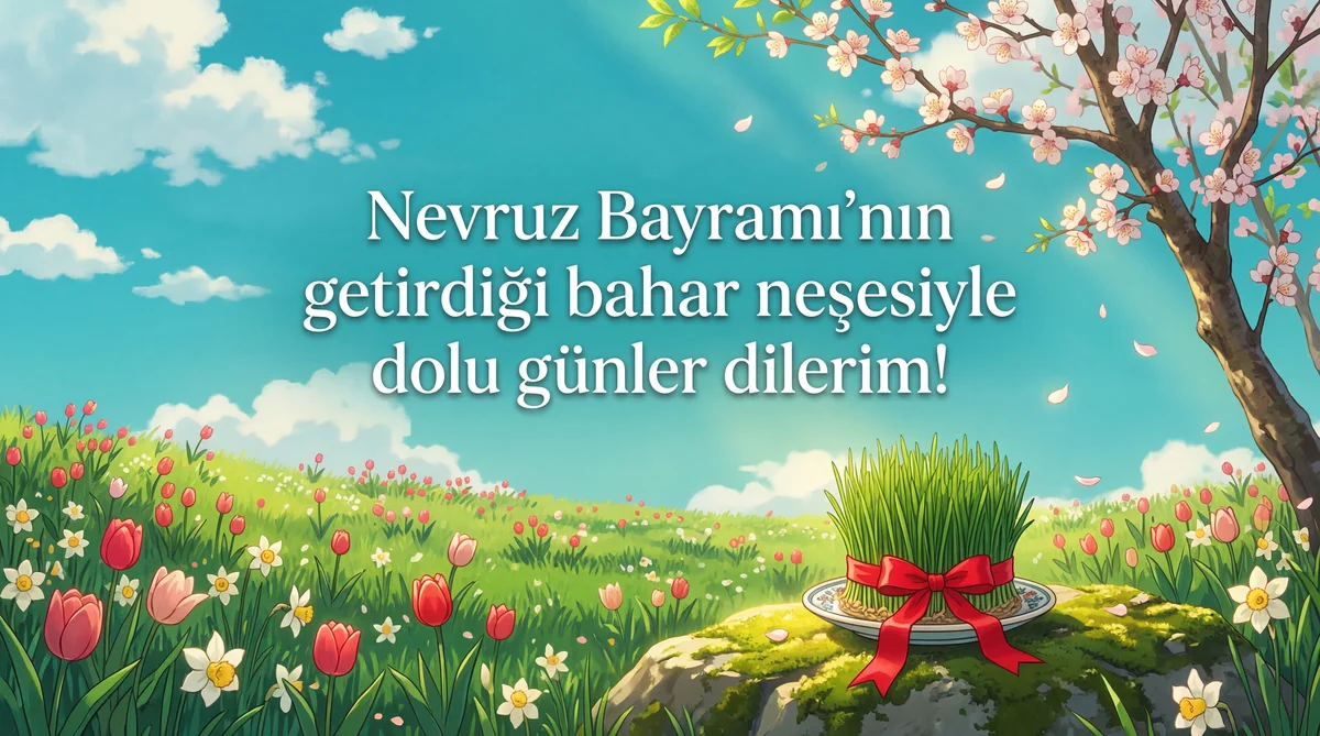 Nevruz Bayramı'nın getirdiği bahar neşesiyle dolu günler dil...