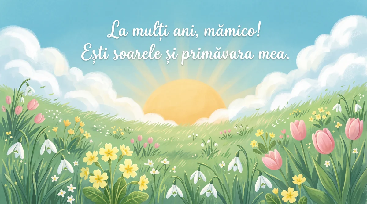 Felicitaări de Ziua Femeii pentru mama